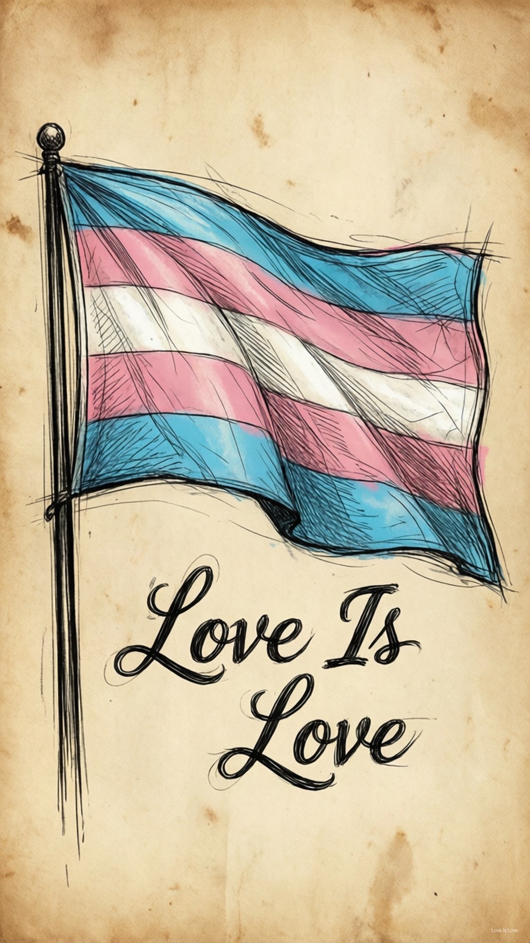 Schiță Trans Pride Fundal