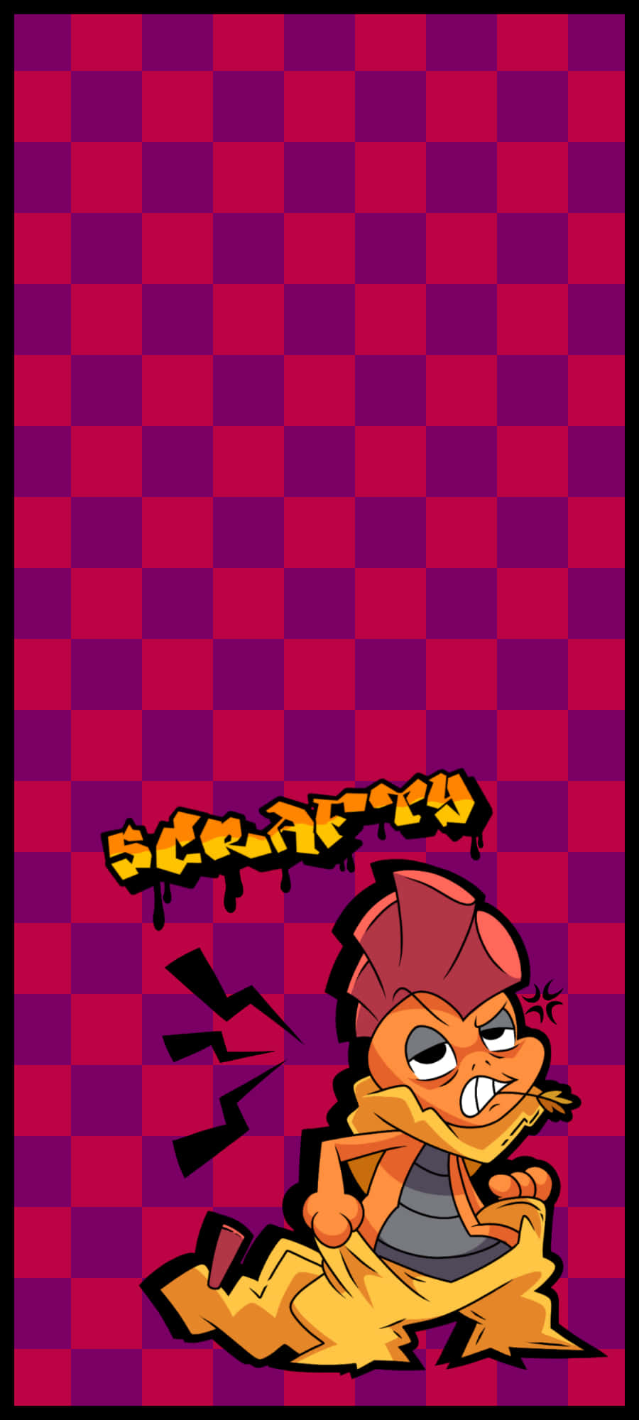 Scrafty în Stil Street Art Fundal