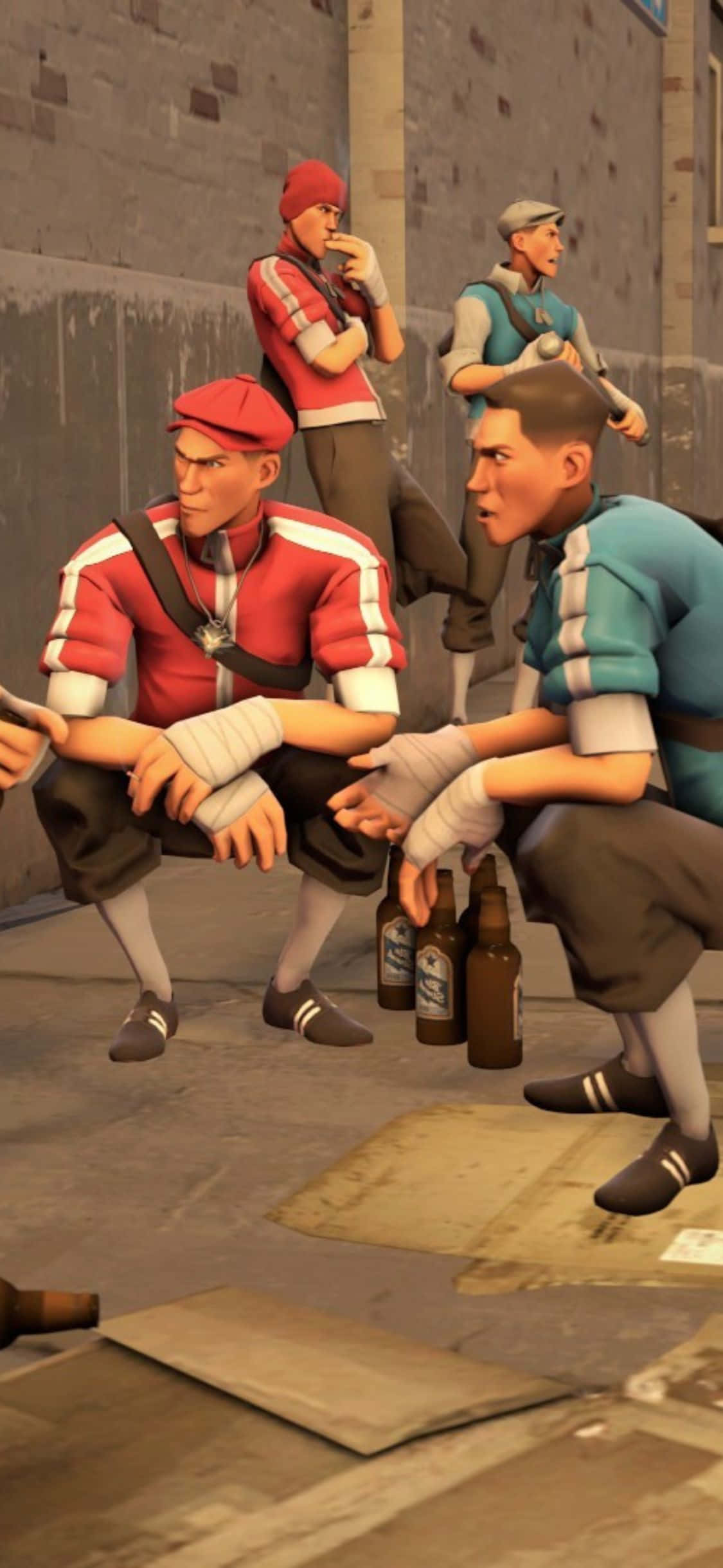 Scufundă-te în Team Fortress 2 cu smartphone-ul ultim pentru gaming Fundal