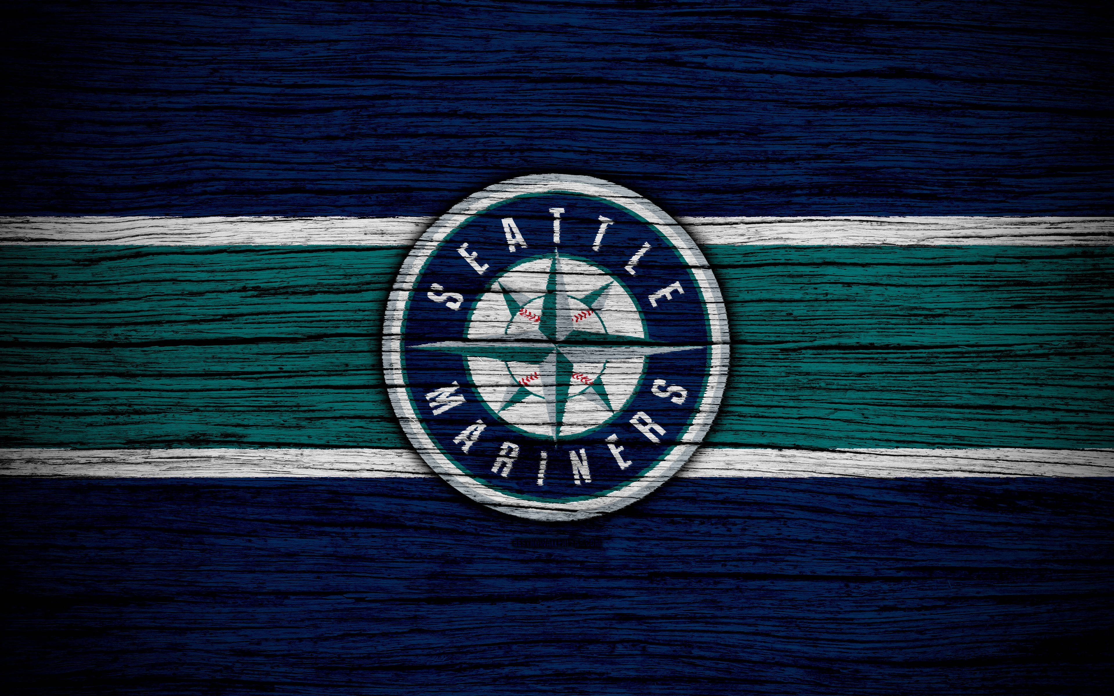 Seattle Mariners cu model din lemn Fundal
