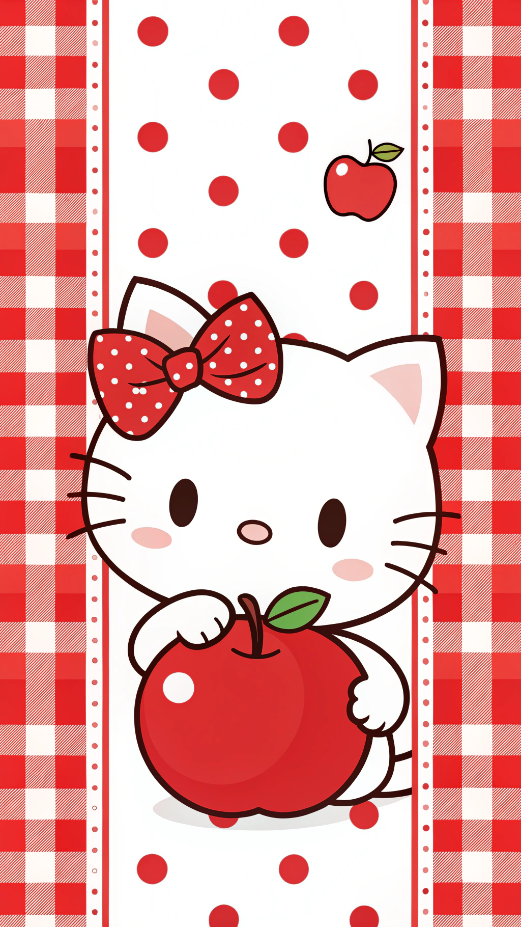 Secretul Mărului Hello Kitty DEZVĂLUIT Fundal