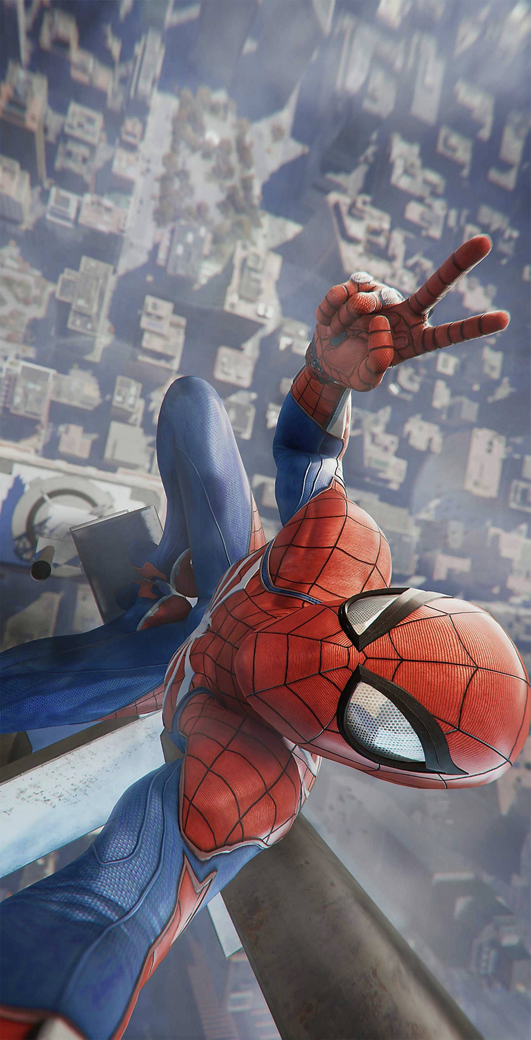 Selfie Spider Man Ps4 Fundal