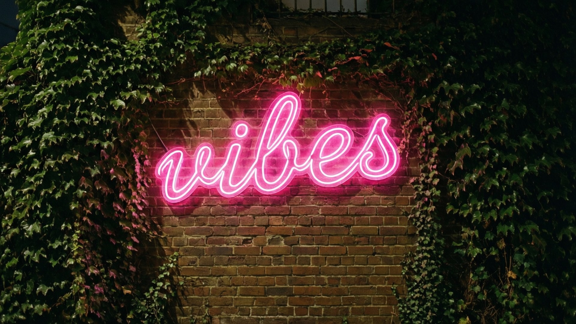 Semnal Neon Vibes Fundal