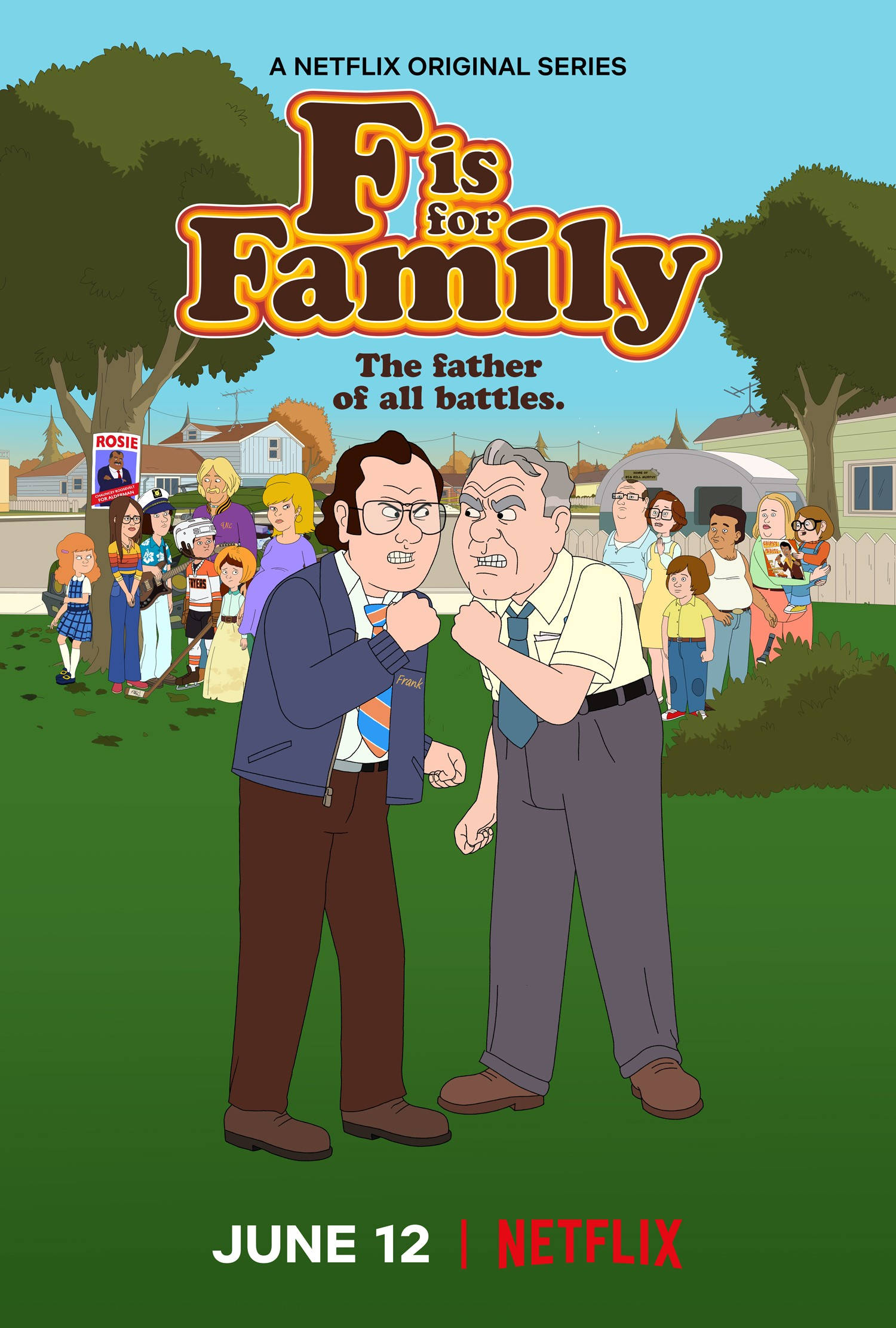 Serialul TV american F Is For Family Fundal