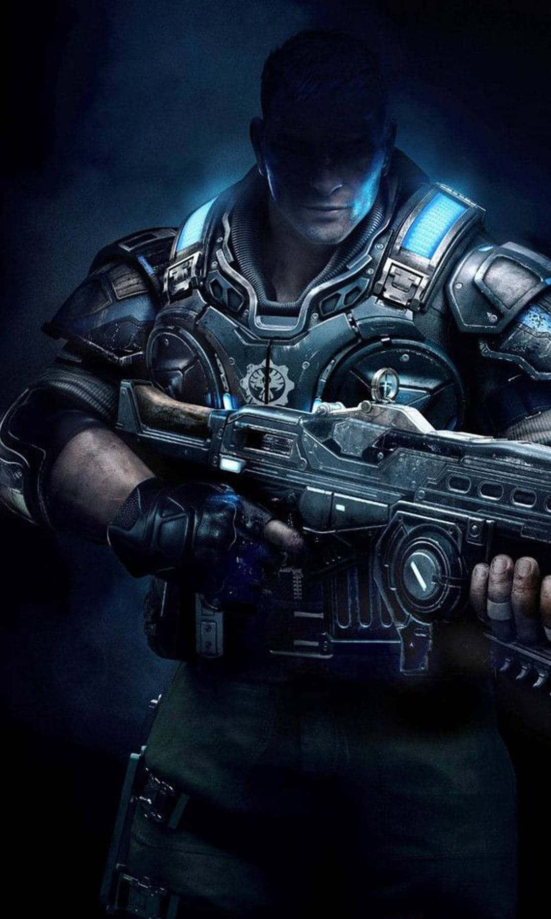 Shadow JD Fenix iPhone XS Gears Of War 5 Fundal
