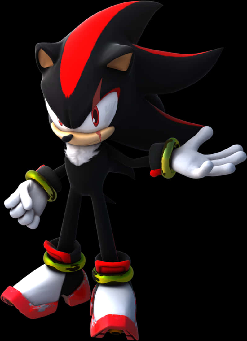 Shadow the Hedgehog în poză Fundal