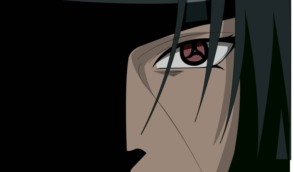 Sharingan Itachi Profil Anime Fundal