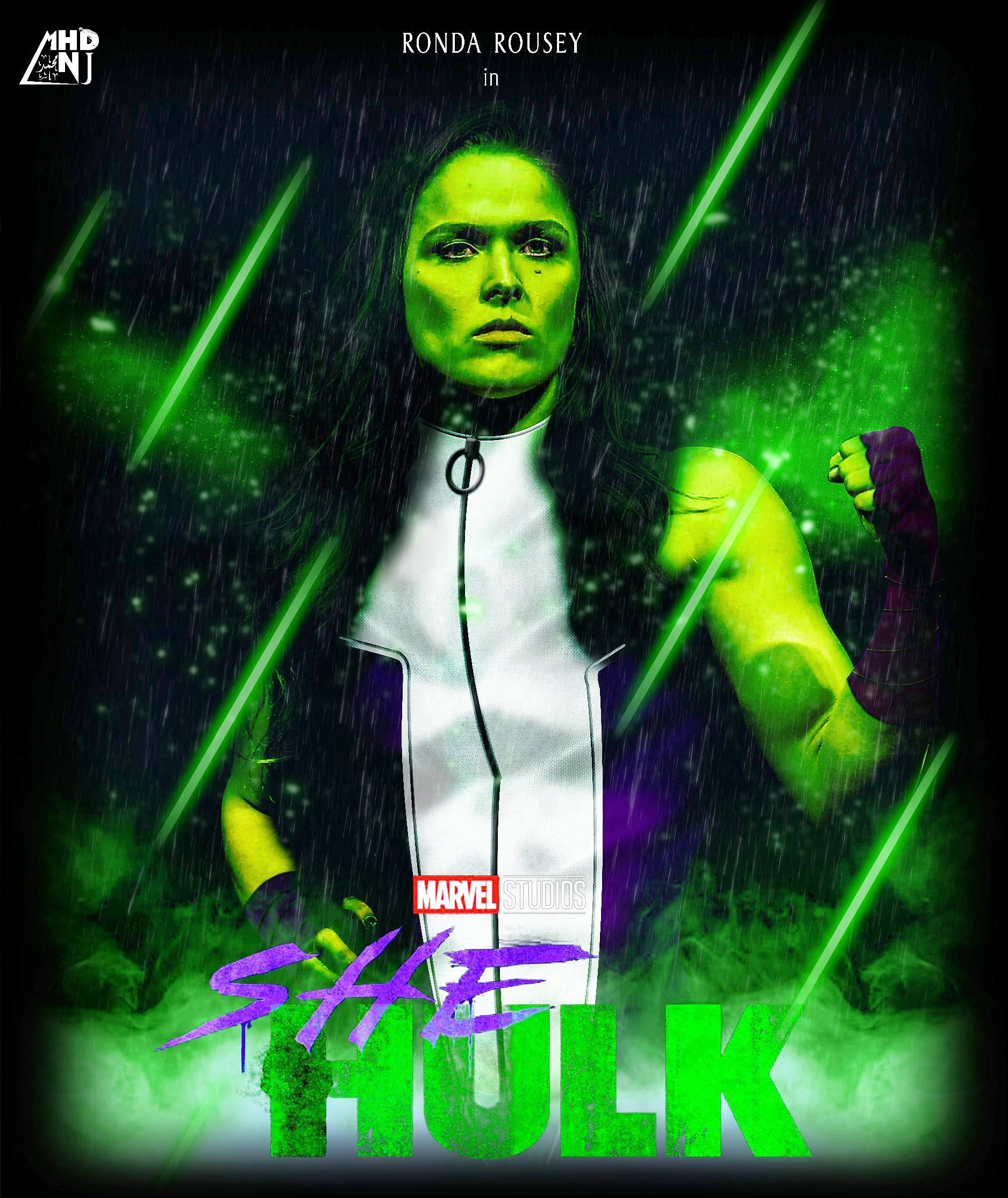 She Hulk Ronda Rousey Fundal