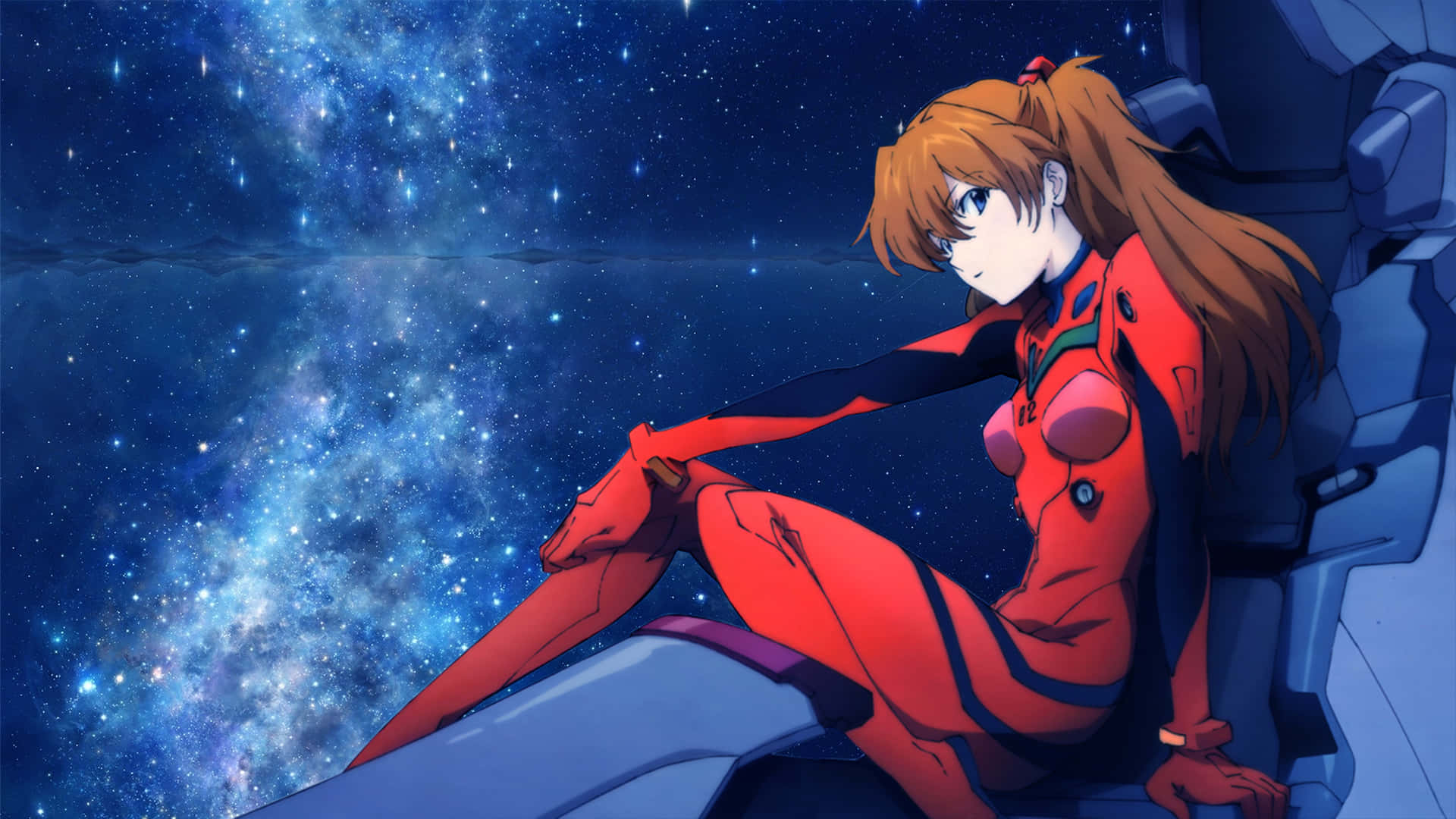 Shinji Ikari și Unitatea Evangelion 01 Fundal