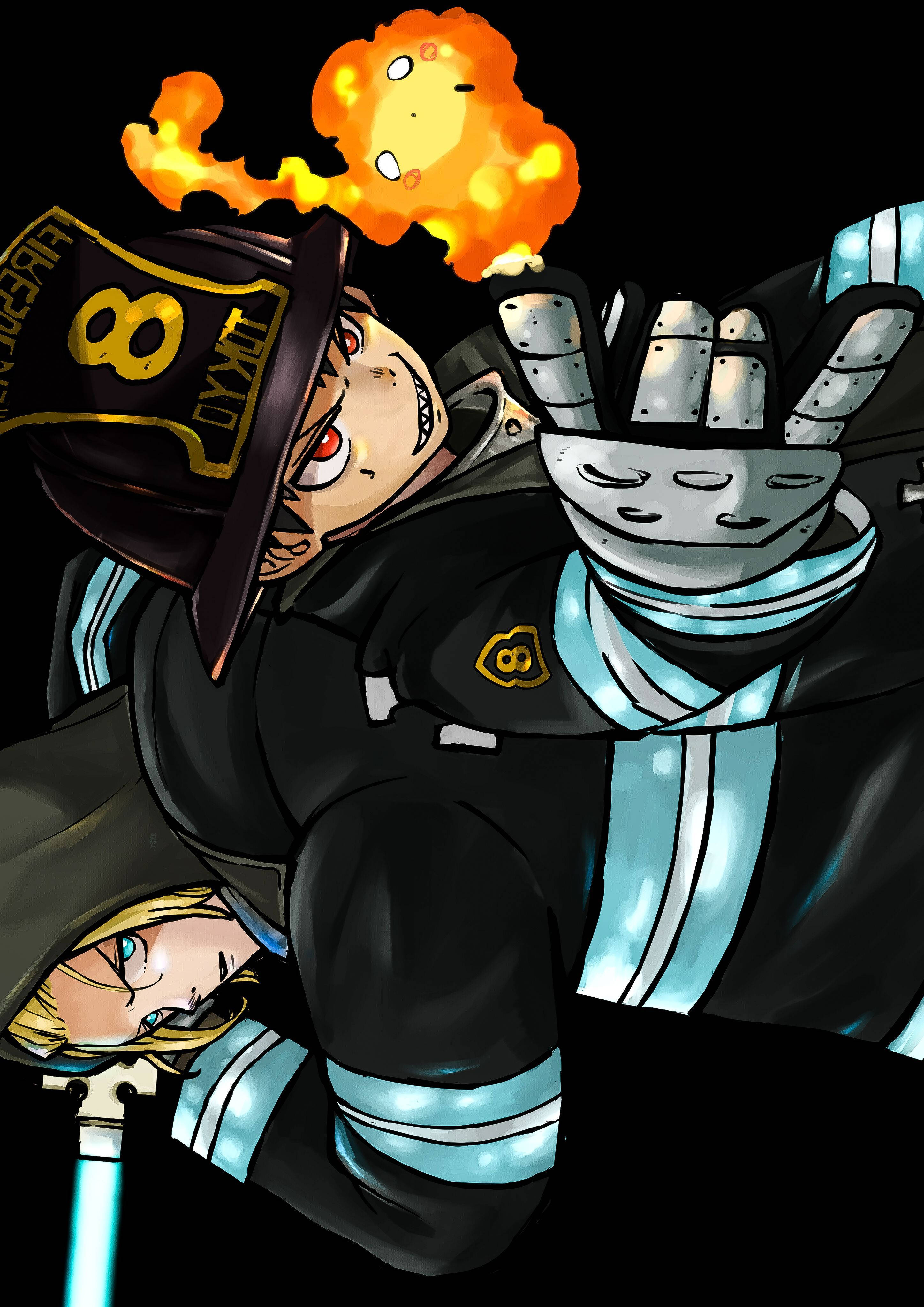 Shinra și Arthur înfruntă Infernul Fundal