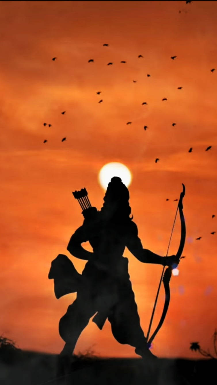 Shree Ram Răsărit Fundal