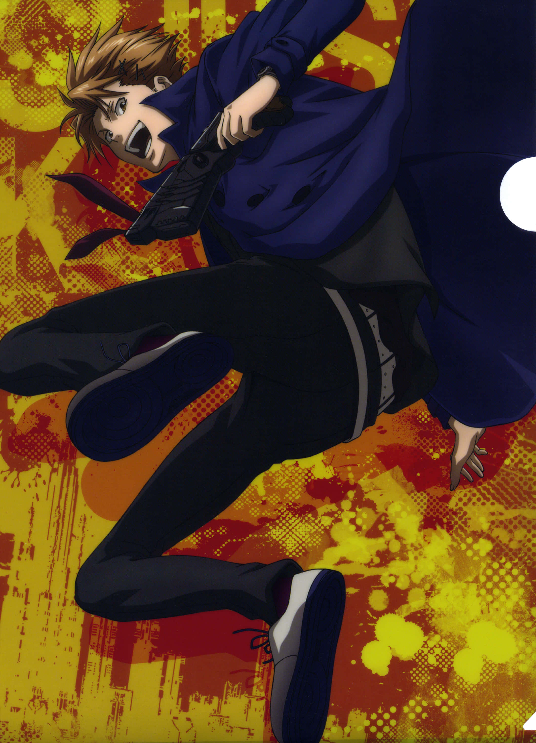 Shusei Kagari din Seria Anime Psycho-Pass Fundal