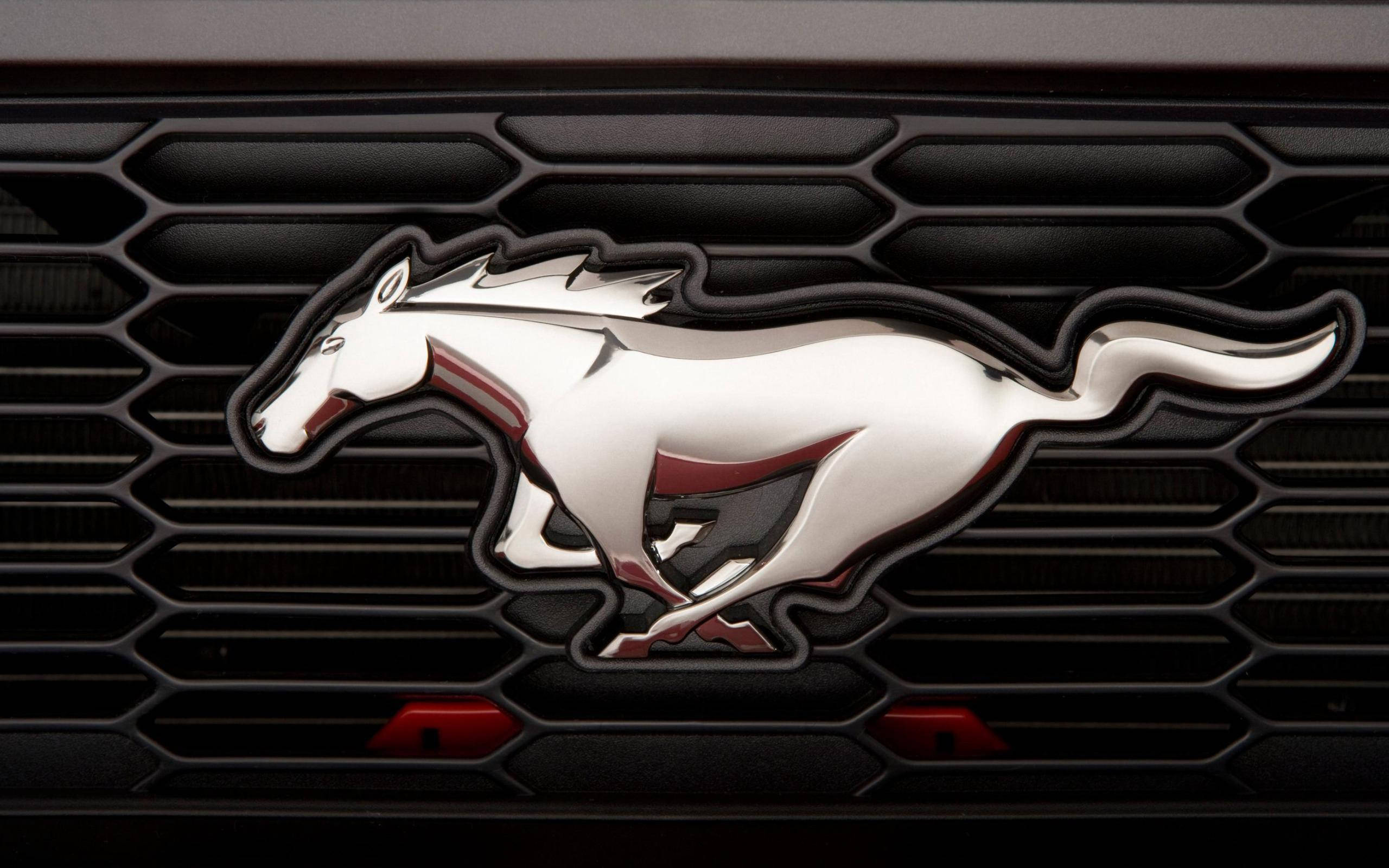 Sigla Ford Mustang HD - Eleganță și Putere Fundal
