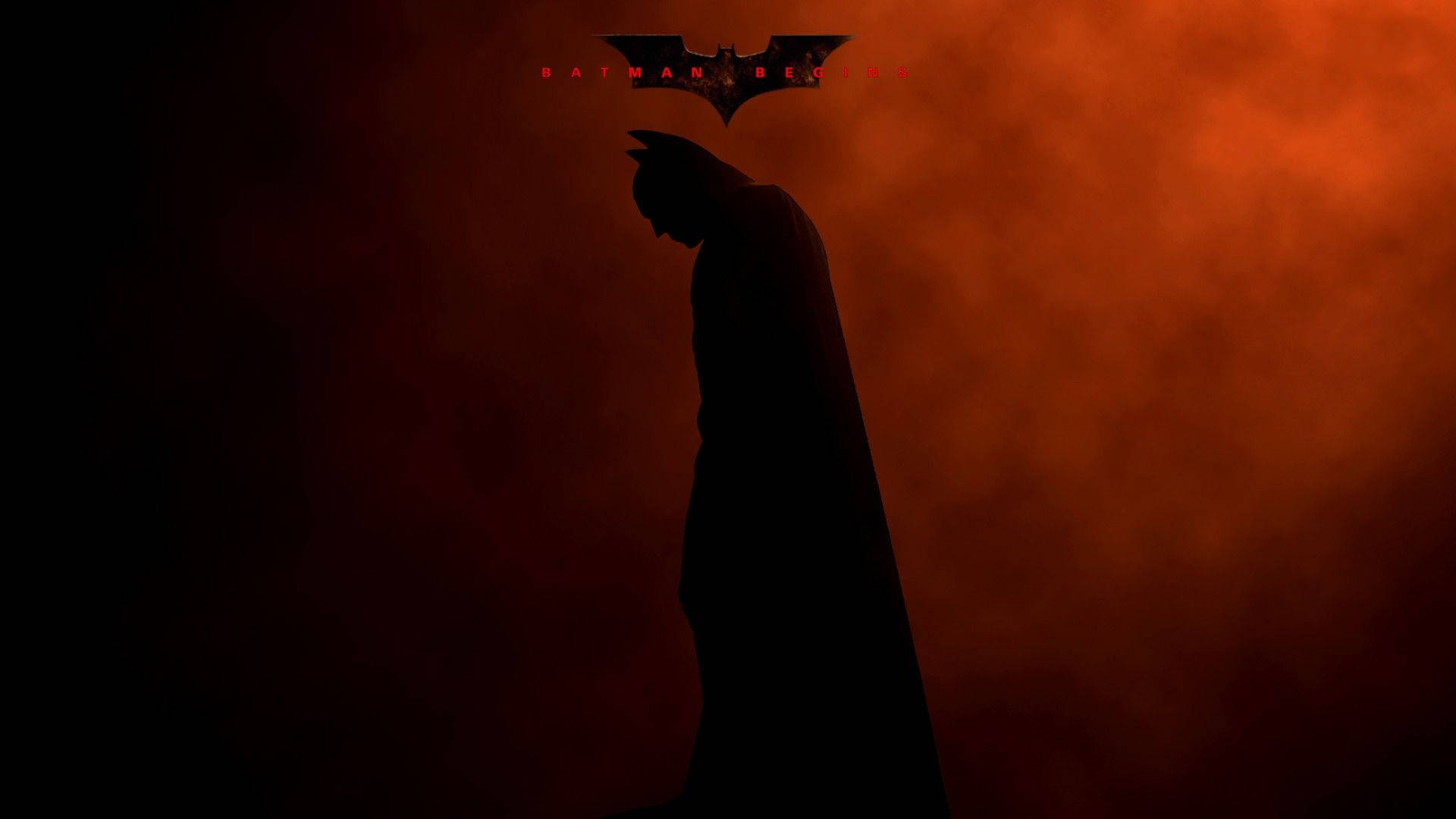 Siluetă Batman Film Fundal
