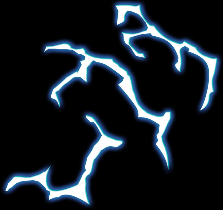 Siluetă Dragon Ball Z Aura Energetică Fundal
