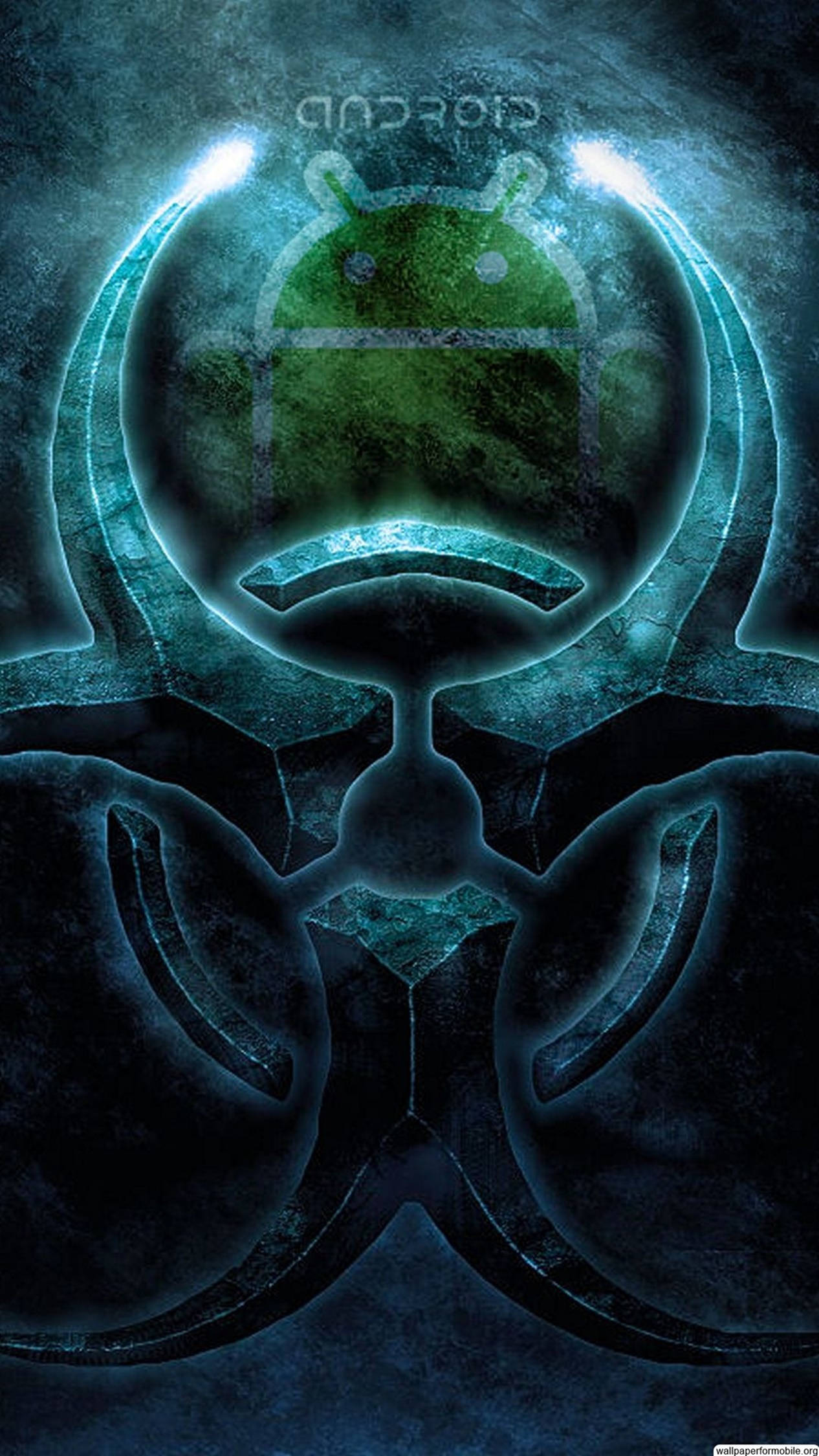 Simbol Biohazard 4K Android Fundal