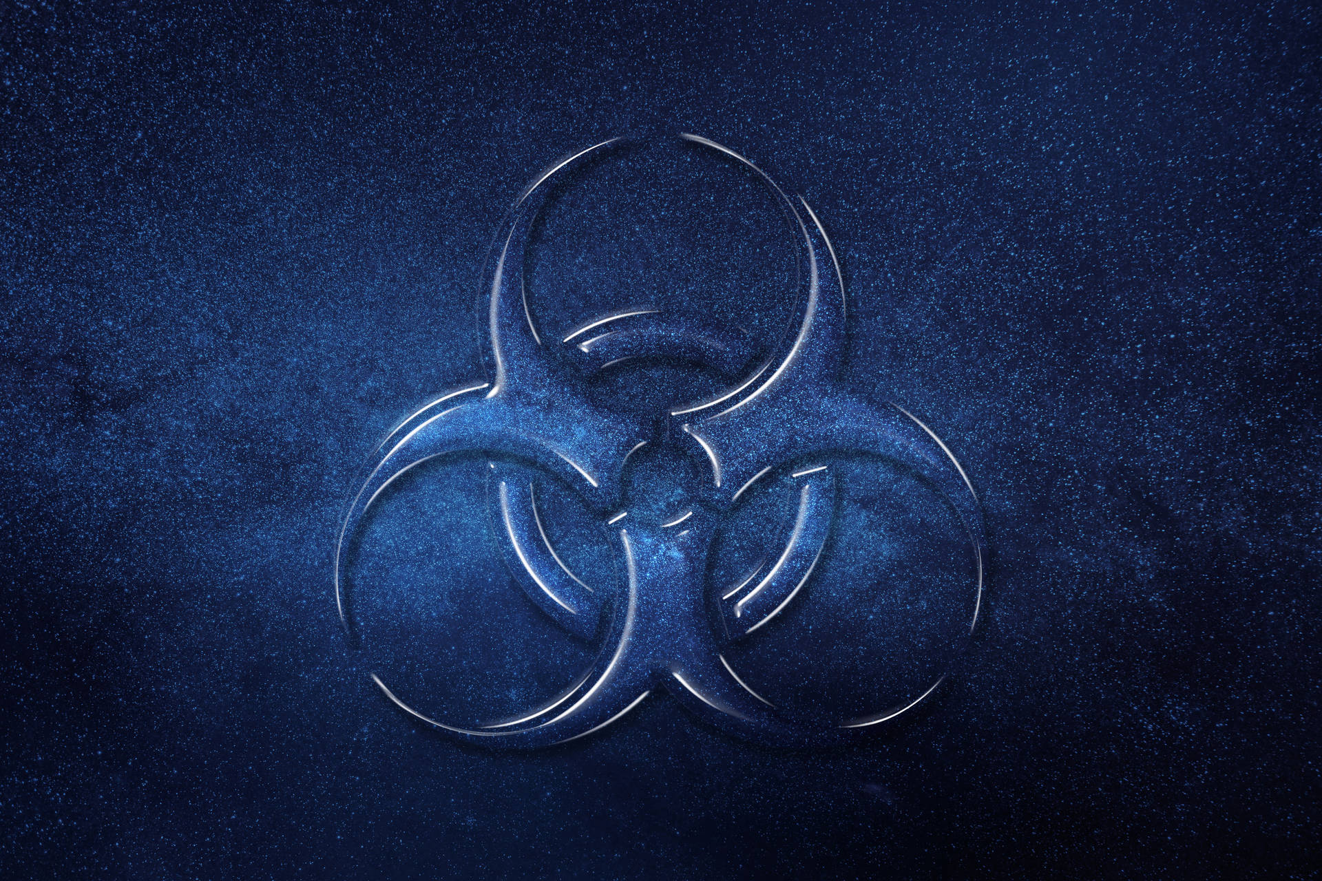 Simbol medical Biohazard Fundal