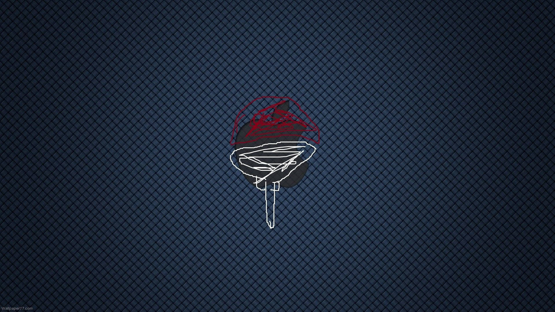 Simbol Naruto X Logo Apple Fundal