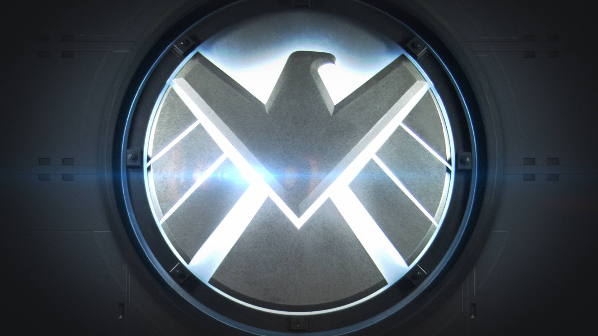 Simbolul Orbitor al Agenților S.H.I.E.L.D. Fundal