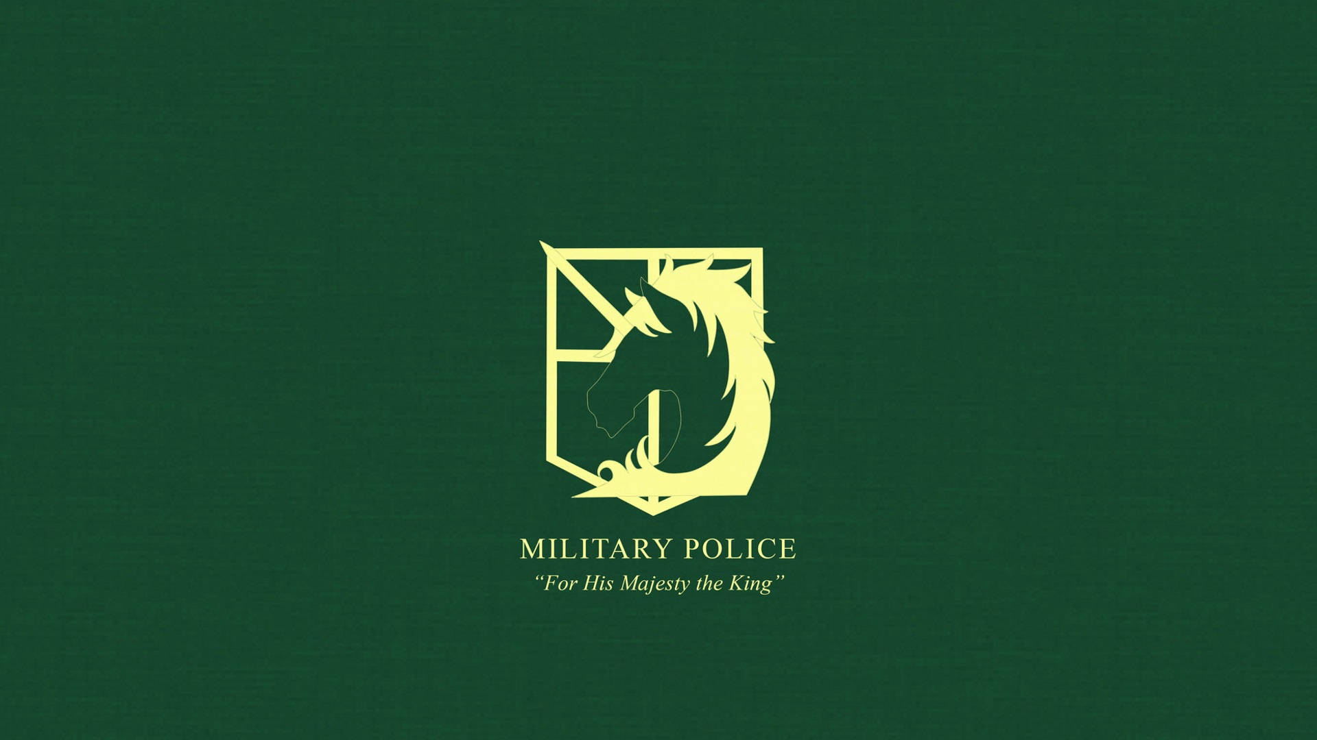 Simboluri Anime Poliția Militară Attack on Titan Fundal