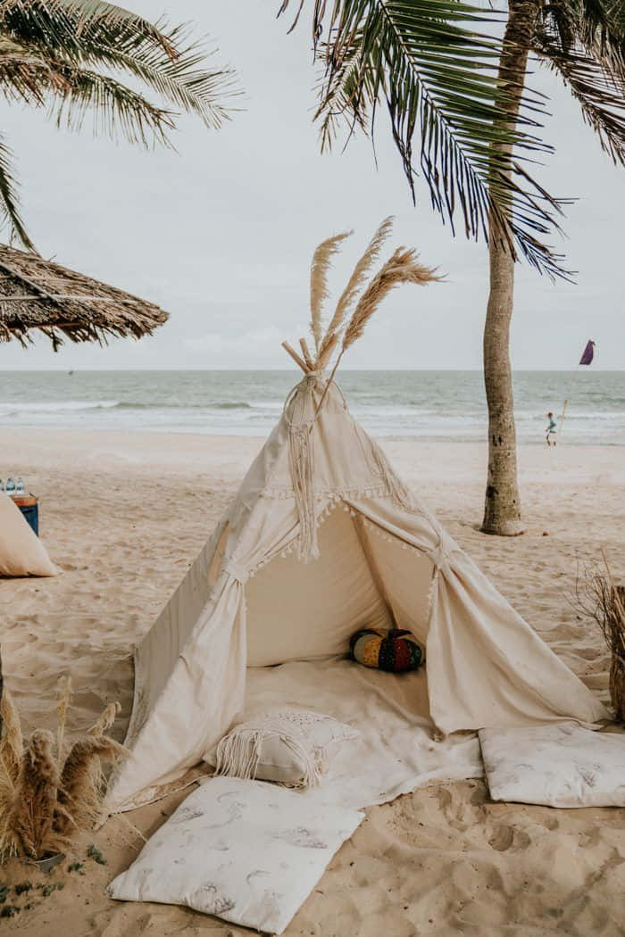 Simte libertatea stilului boho modern. Fundal