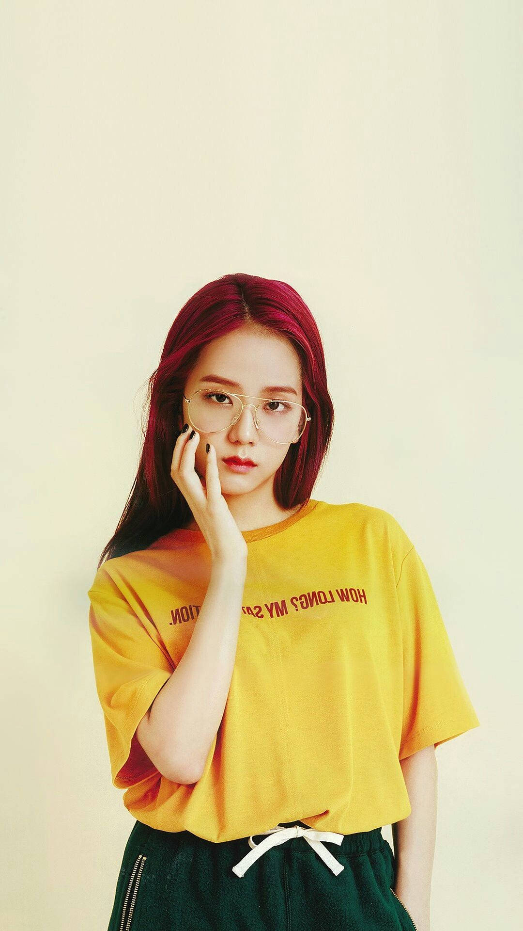 „Simțindu-te distractiv și strălucitor cu Jisoo de la Blackpink!” Fundal