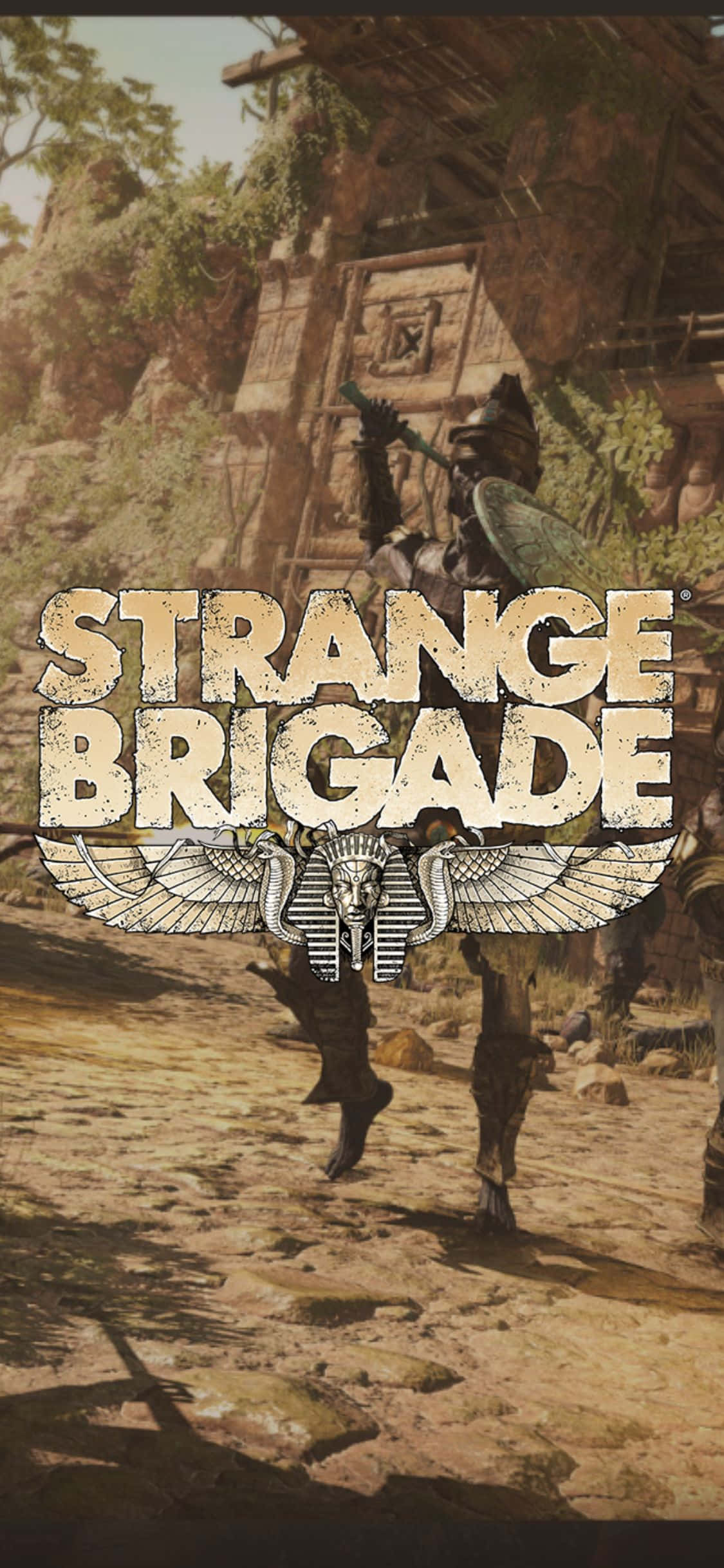 Skeleton Zombie Blindat Fundal iPhone X Strange Brigade Fundal
