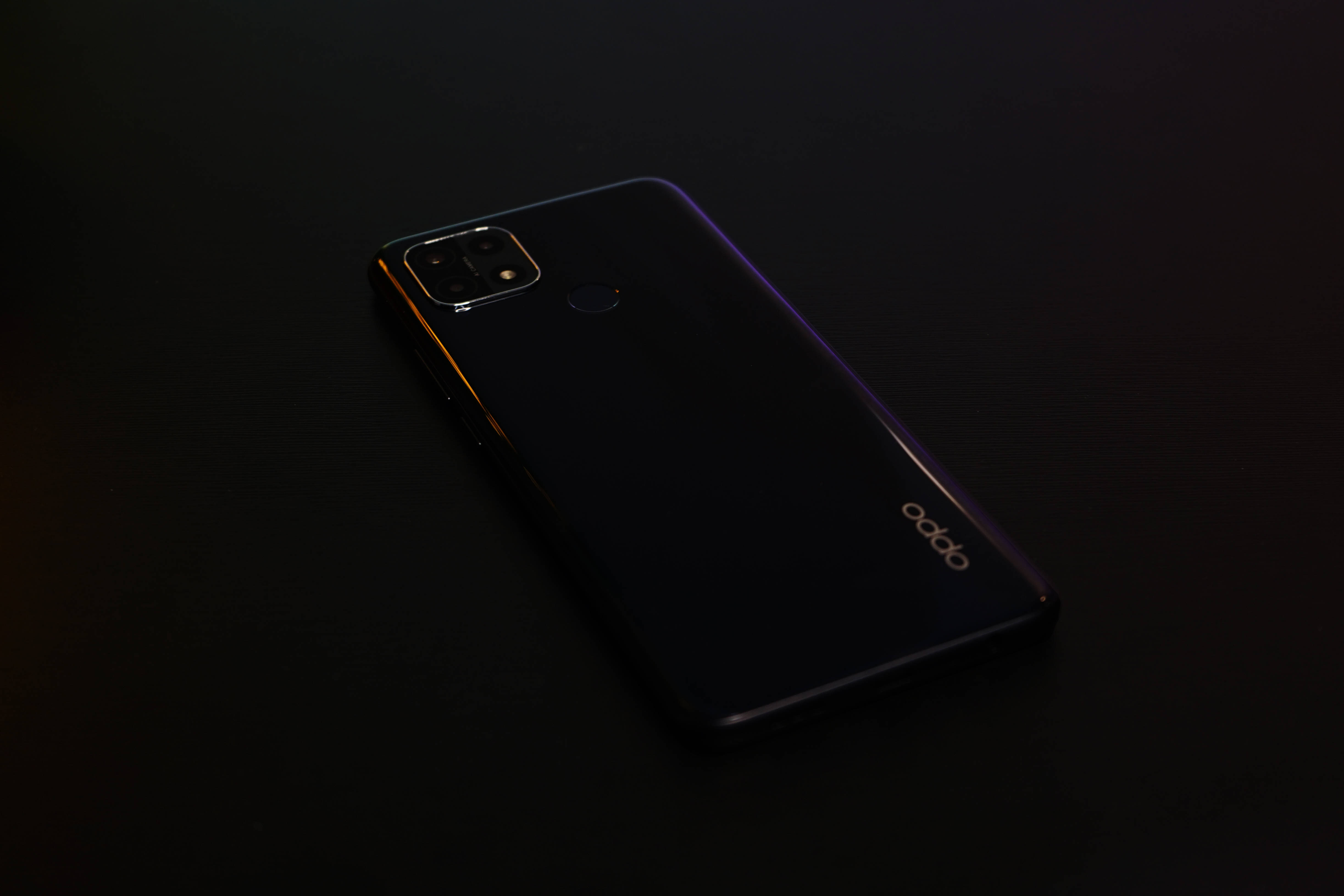 Smartphone Oppo Negru Fundal