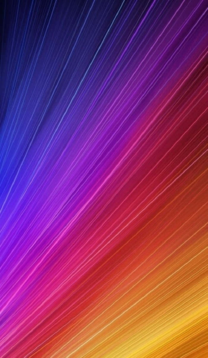 Smartphone Xiaomi elegant pe fundal vibrant Fundal