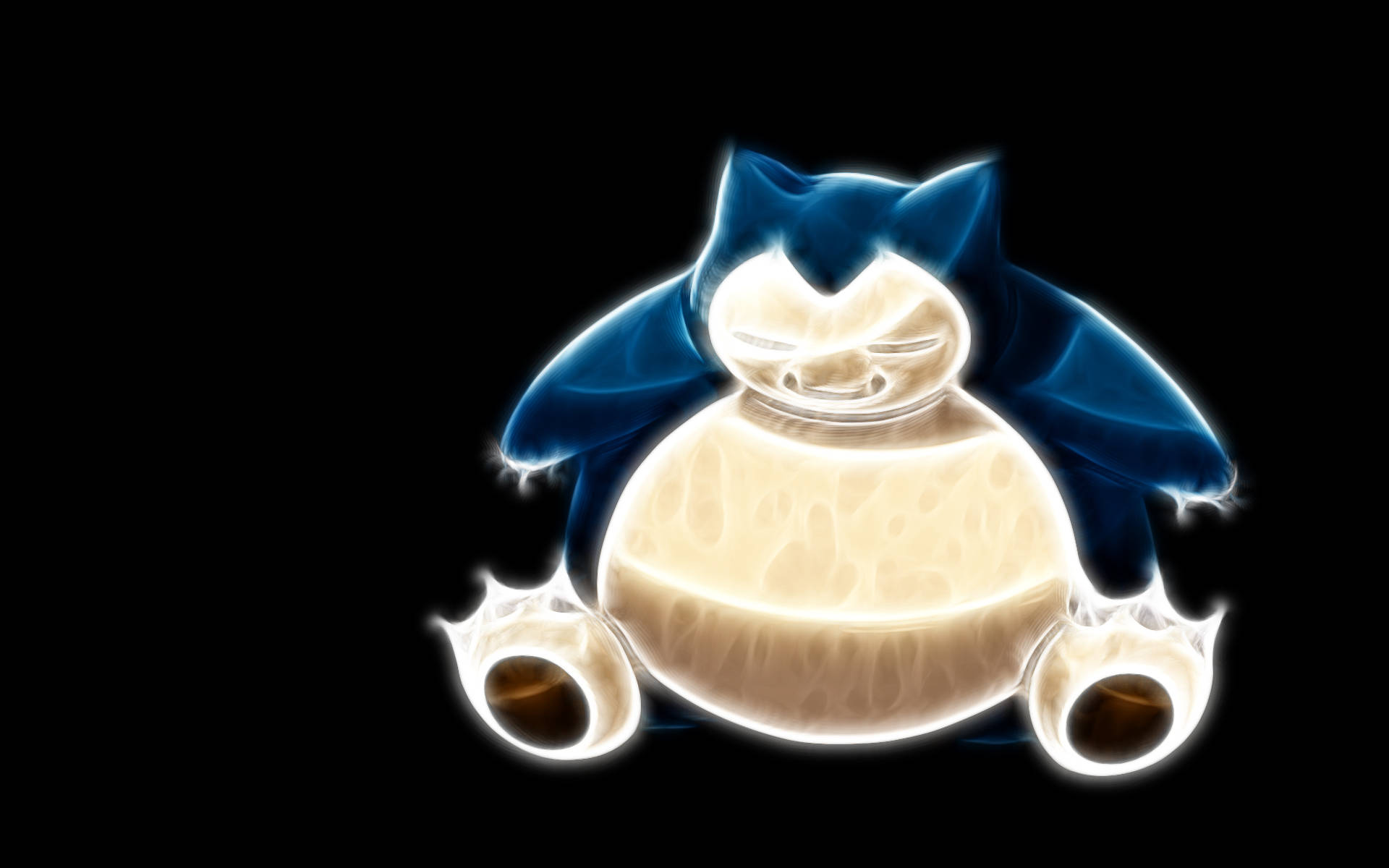 Snorlax furios și cool Pokemon Fundal