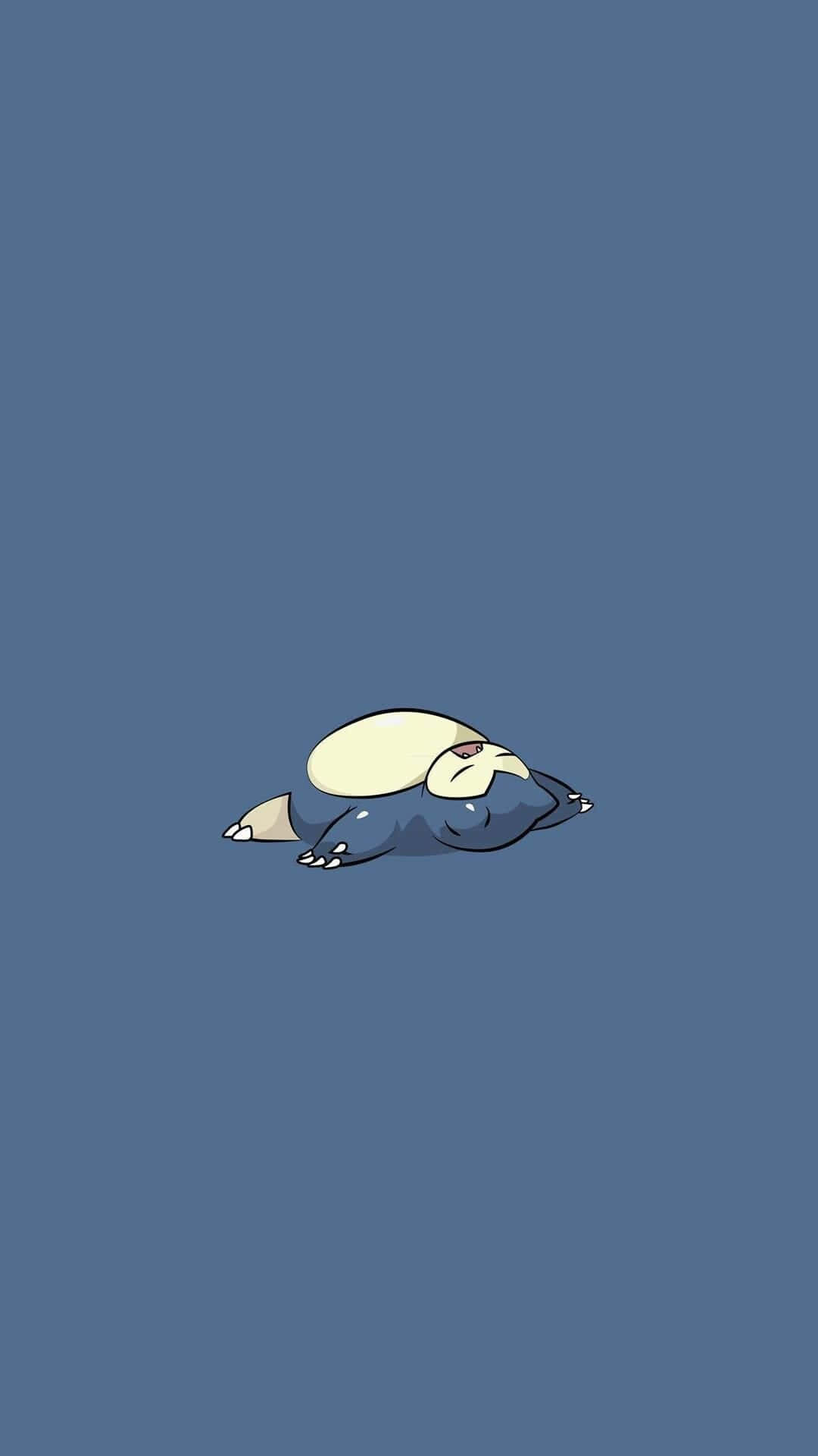 Snorlax leneș estetică Pokemon Fundal