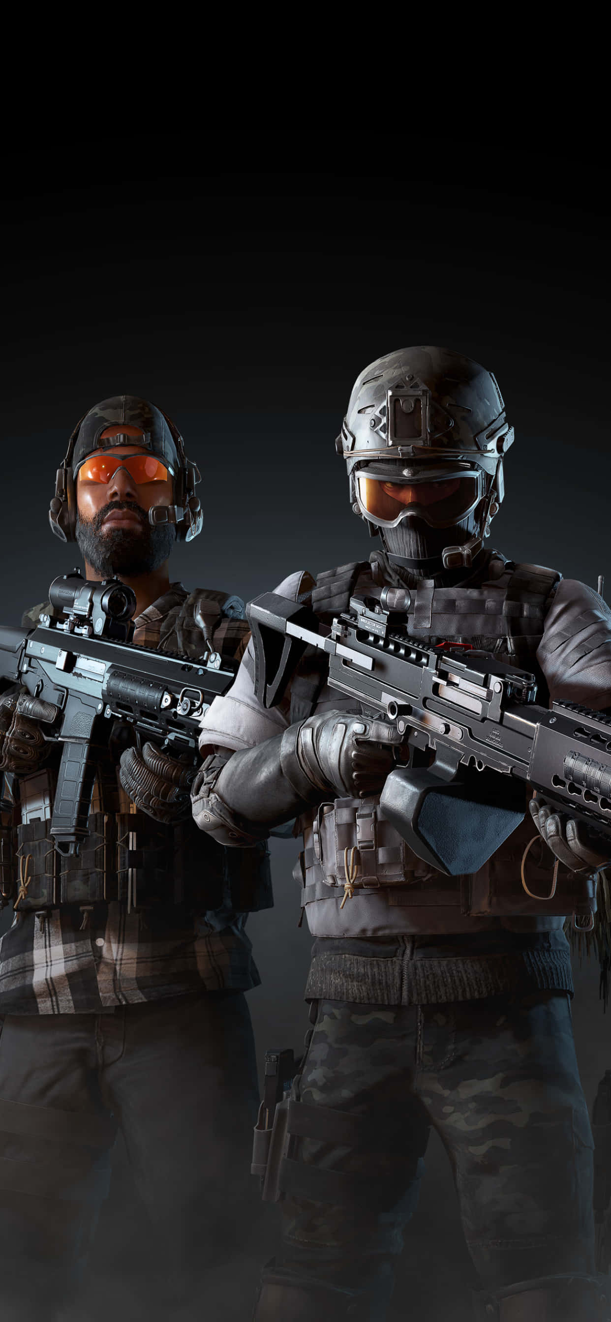 Soldați Echipati Complet iPhone X Ghost Recon Wildlands Fundal