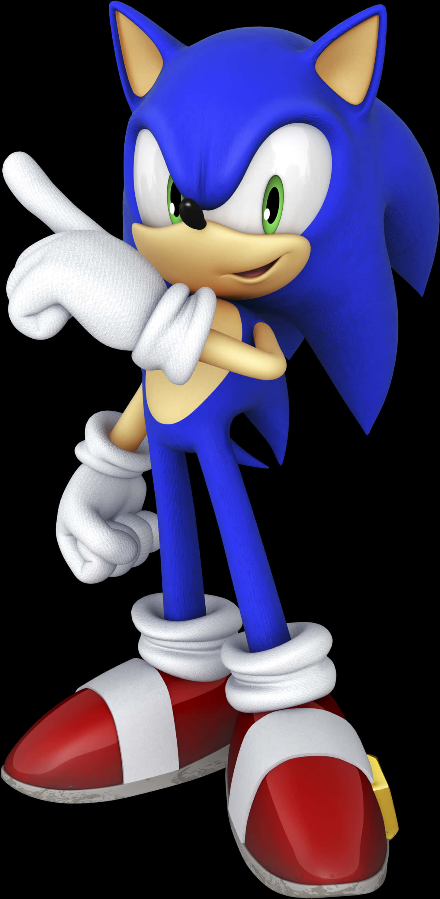 Sonic Ariciul Arătând Fundal
