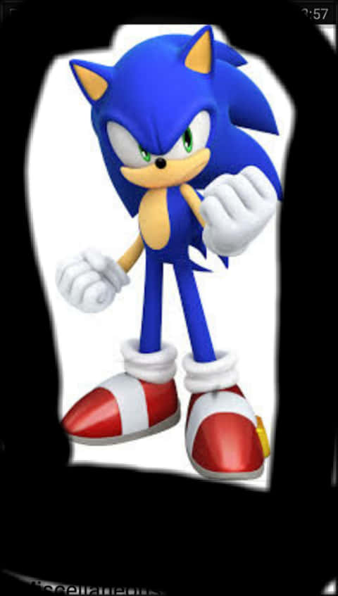 Poziție în picioare Sonic the Hedgehog Fundal