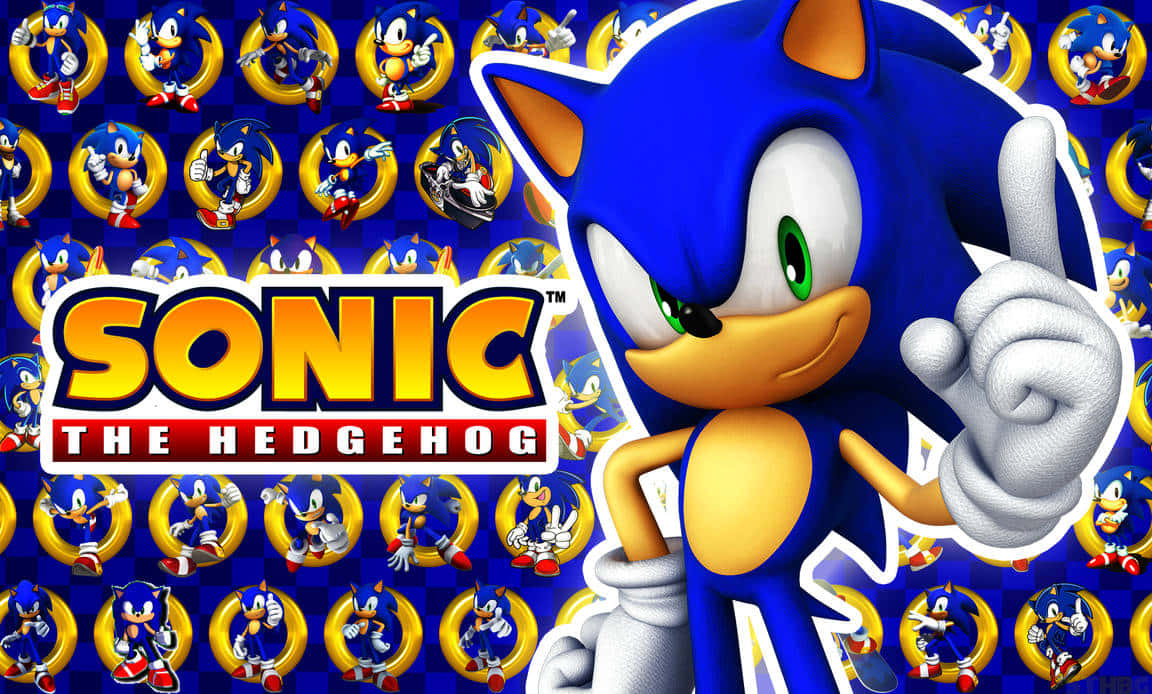 Sonic în viteză! Fundal
