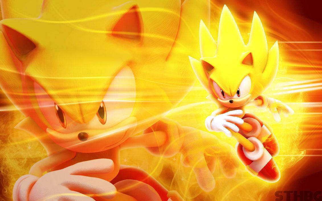Sonic într-un fulger! Fundal