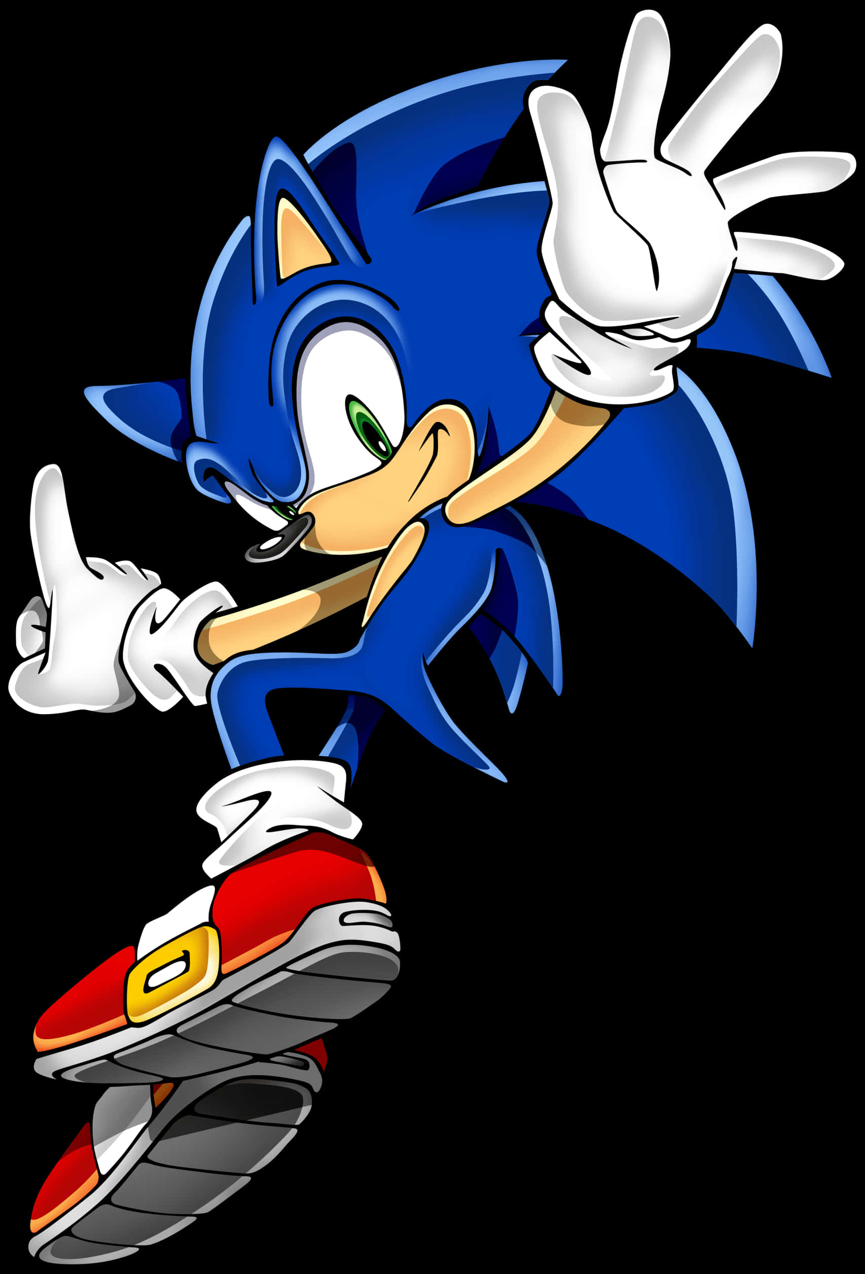 Sonic the Hedgehog Poziție Clasică Fundal