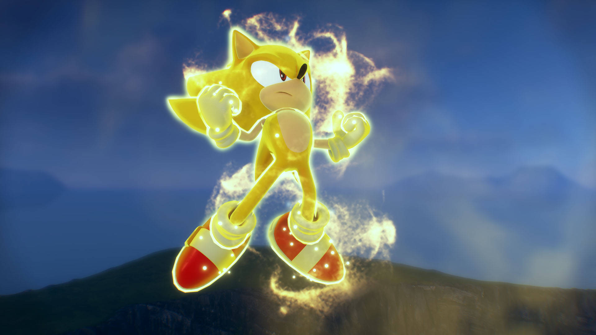 Sonic the Hedgehog - Sonic Cool Fundal