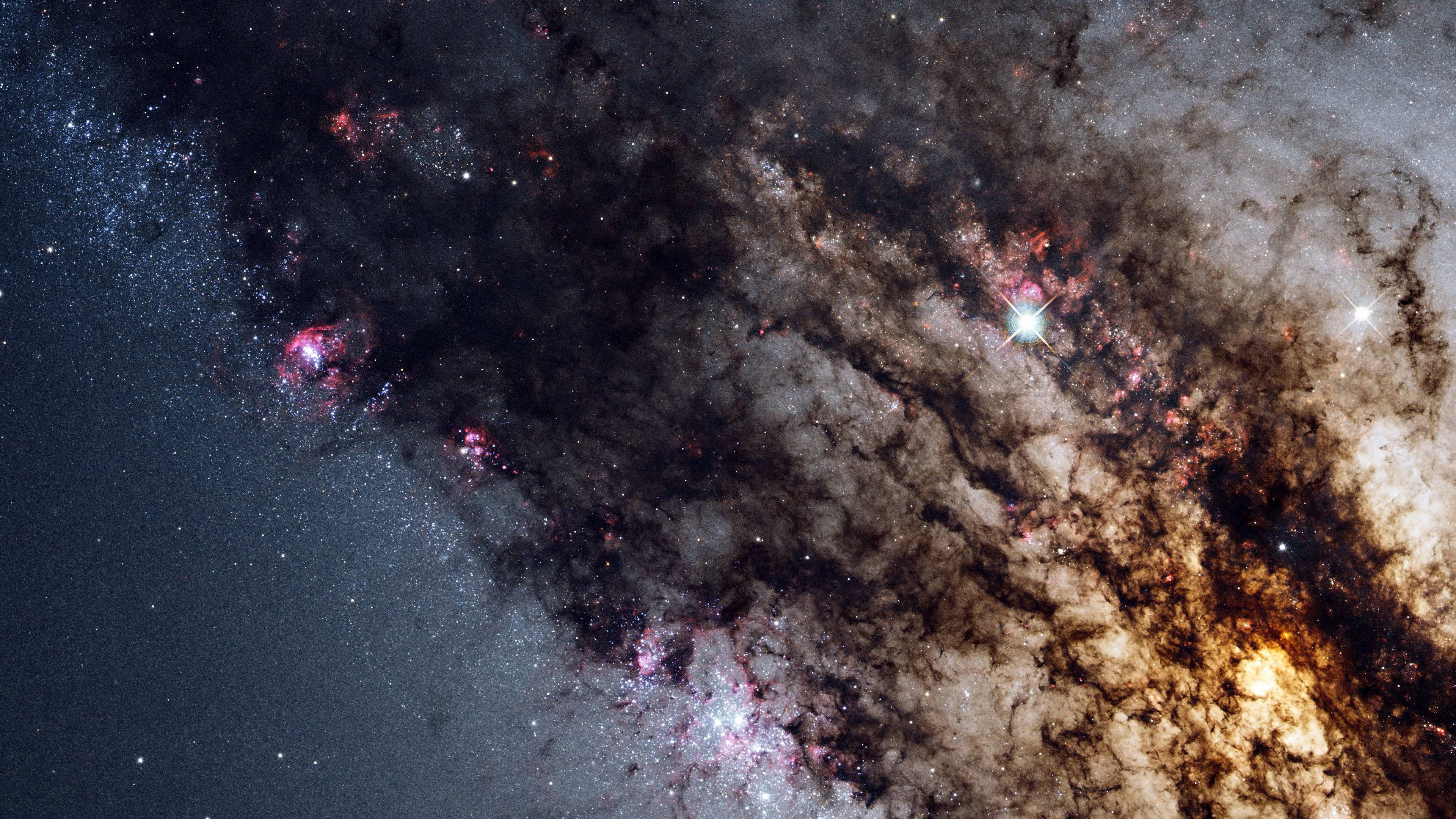 Spațiu 4K în univers Fundal