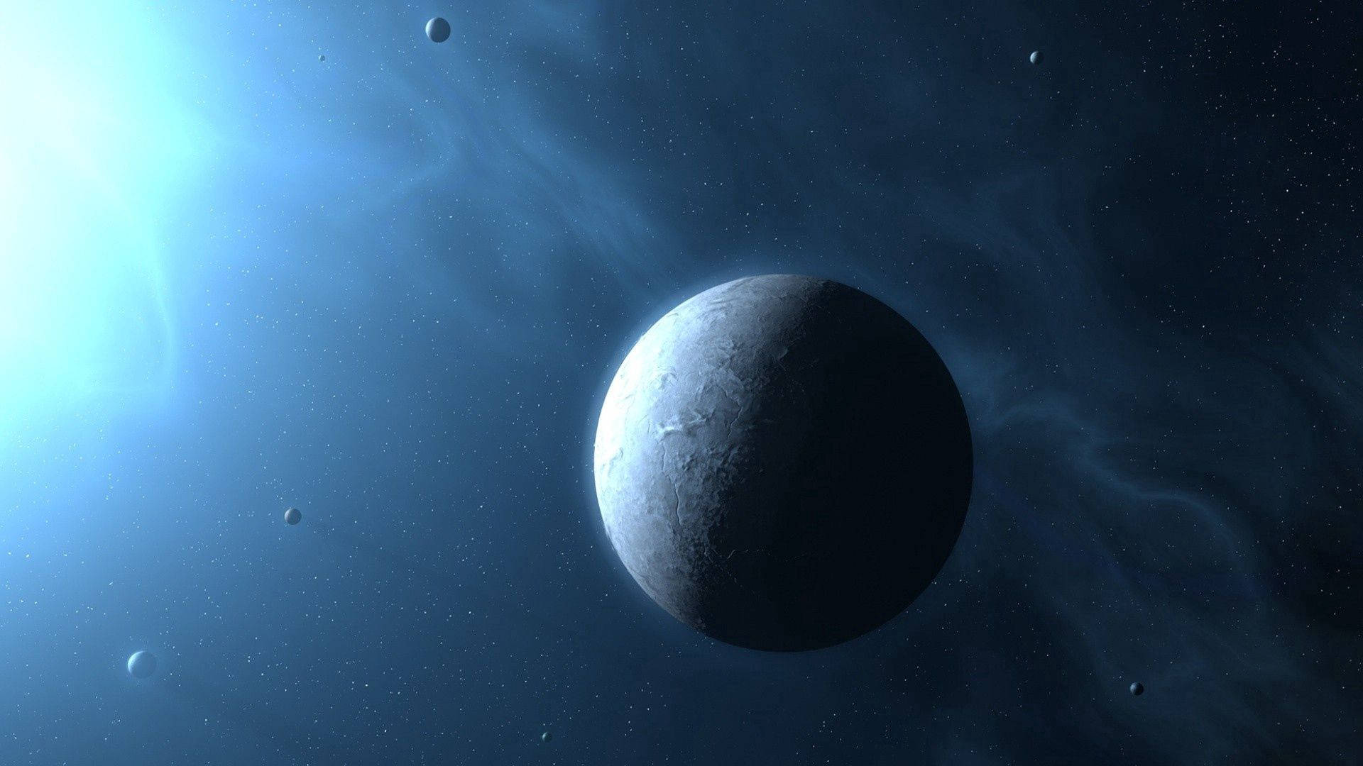 Spațiul cosmic întunecat Fundal