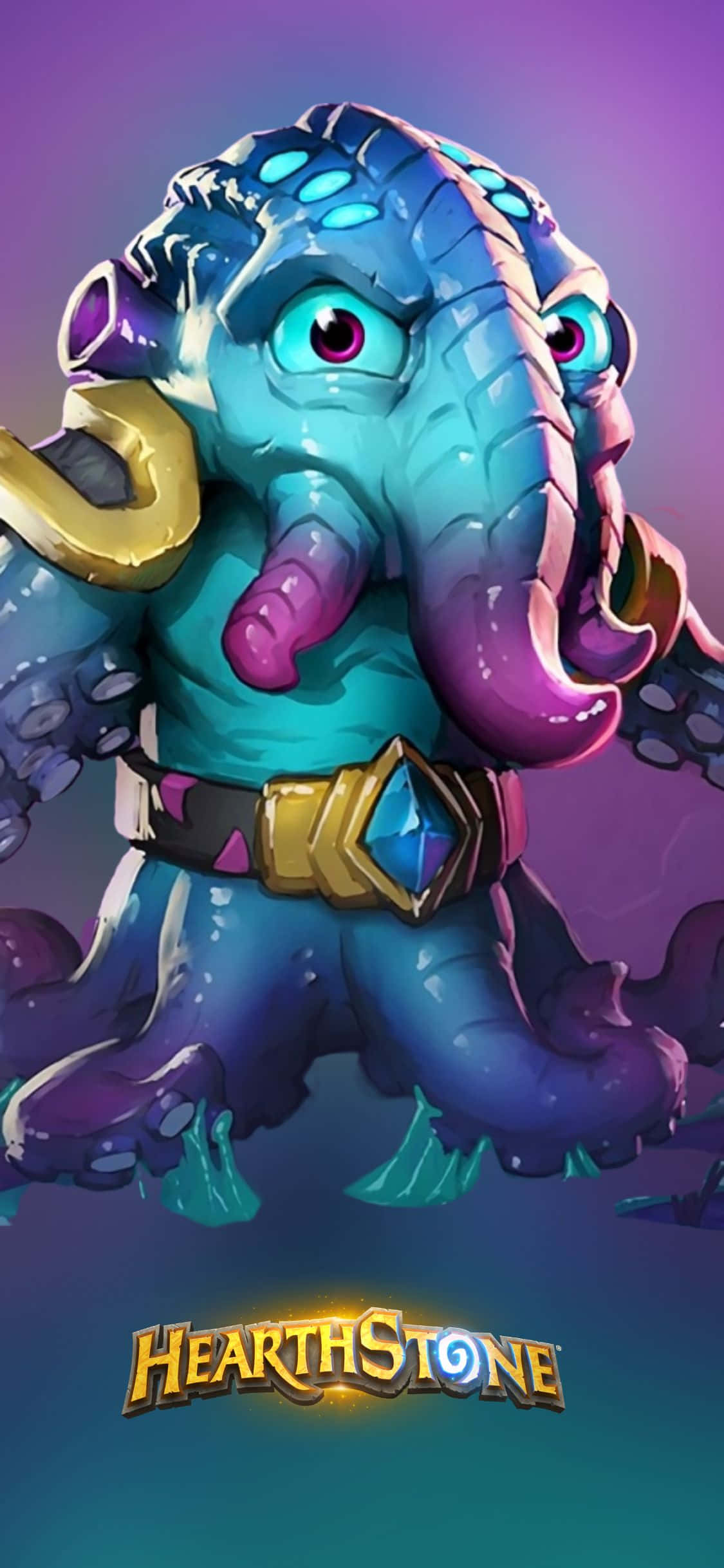 Spawn Of N'Zoth iPhone XS Hearthstone Fundal