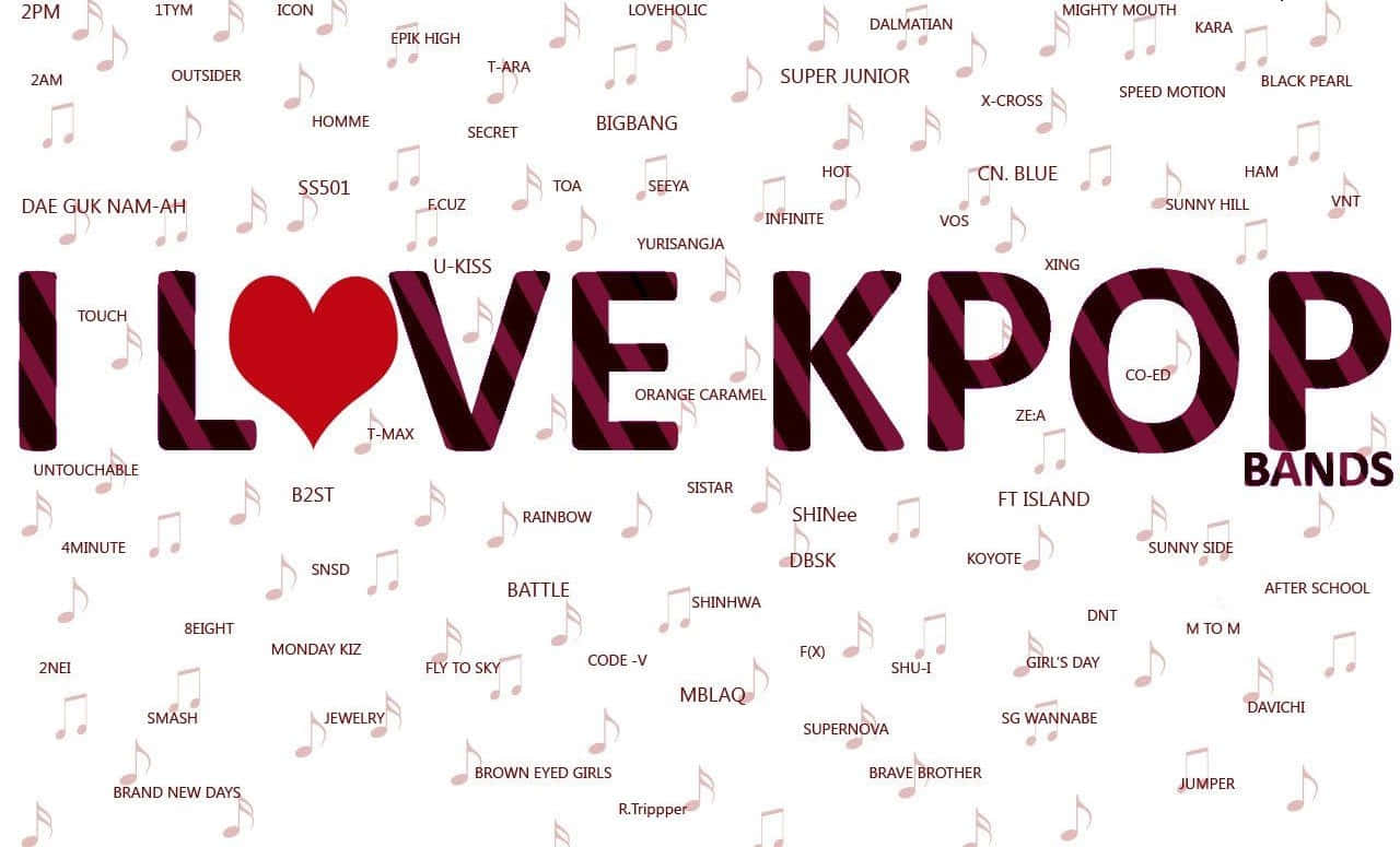 Spectacol al unei trupe Kpop pe scenă Fundal
