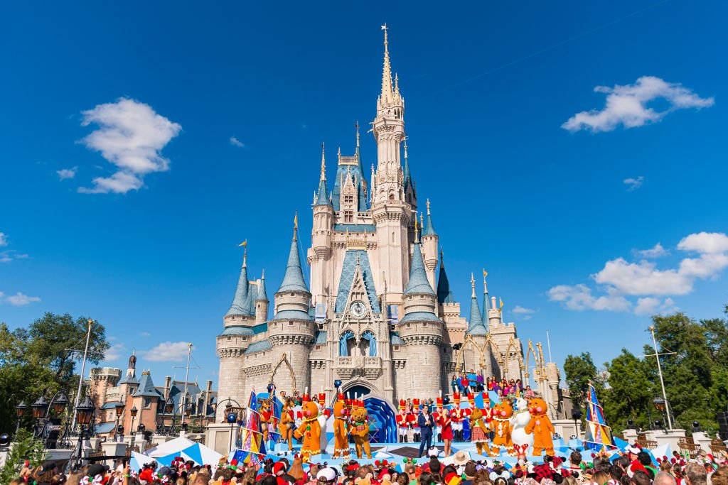 Spectacolul de Crăciun Disneyworld Fundal