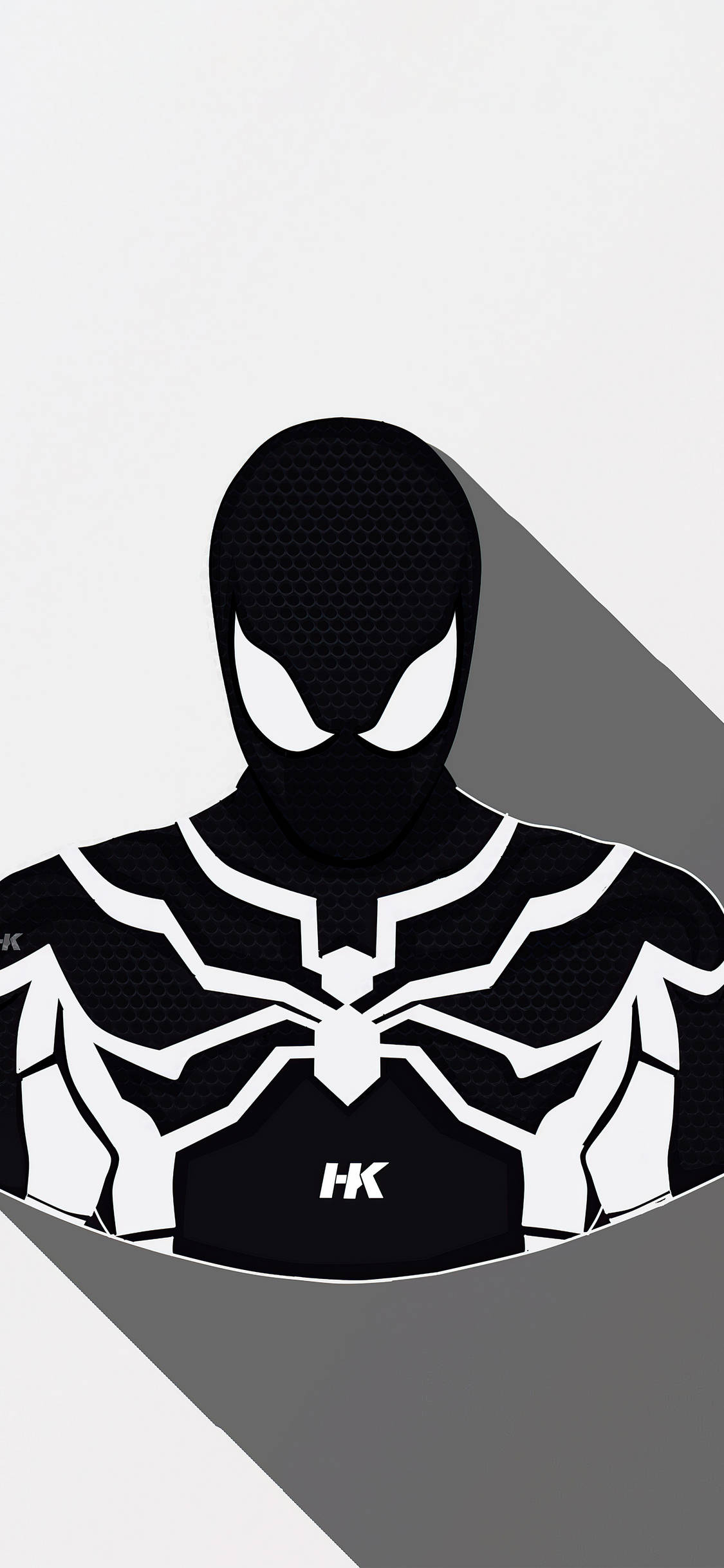 "Spectacularly Colorful: The White Spiderman" Fundal