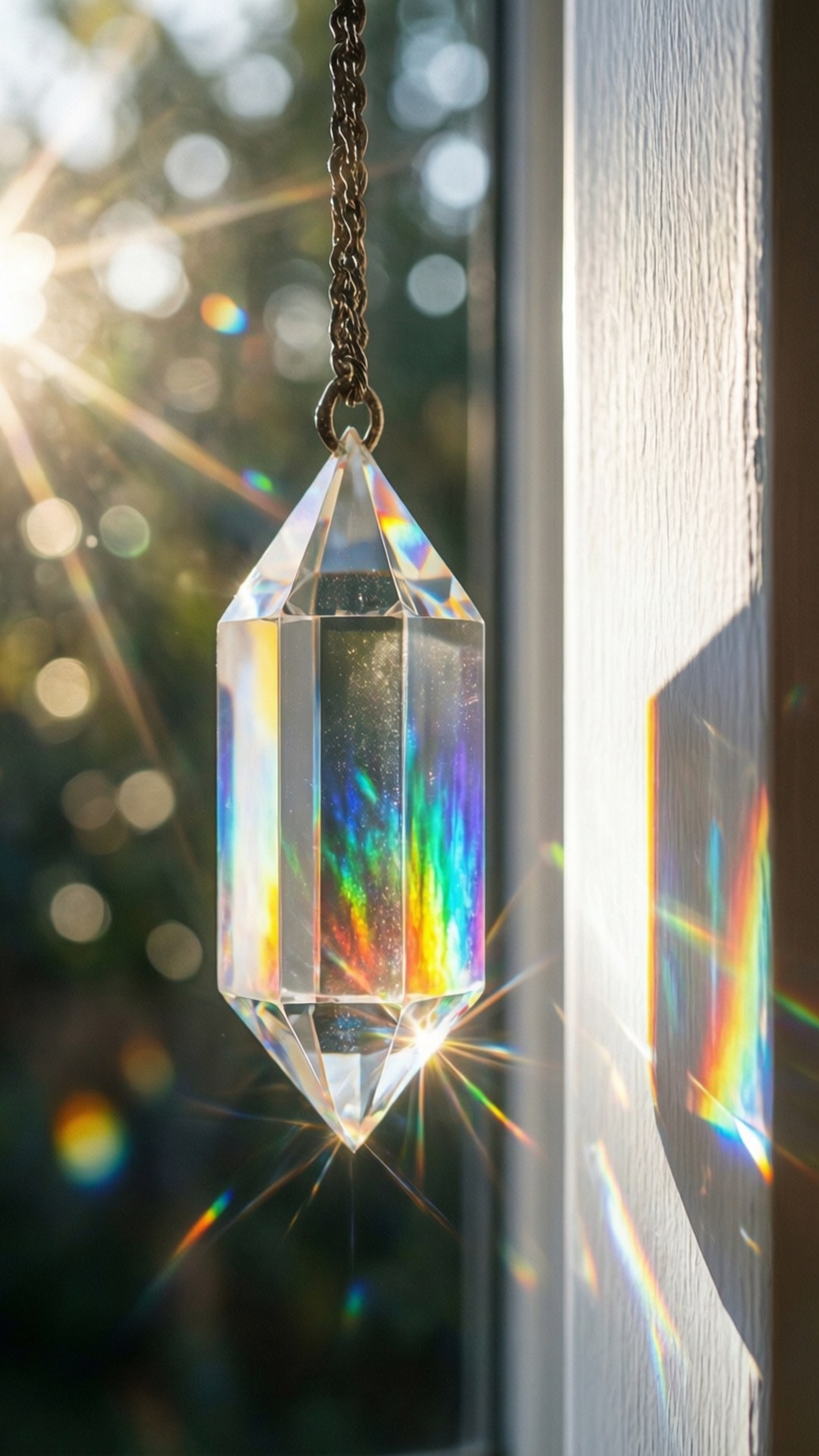 Spectru curcubeu prismatic Fundal