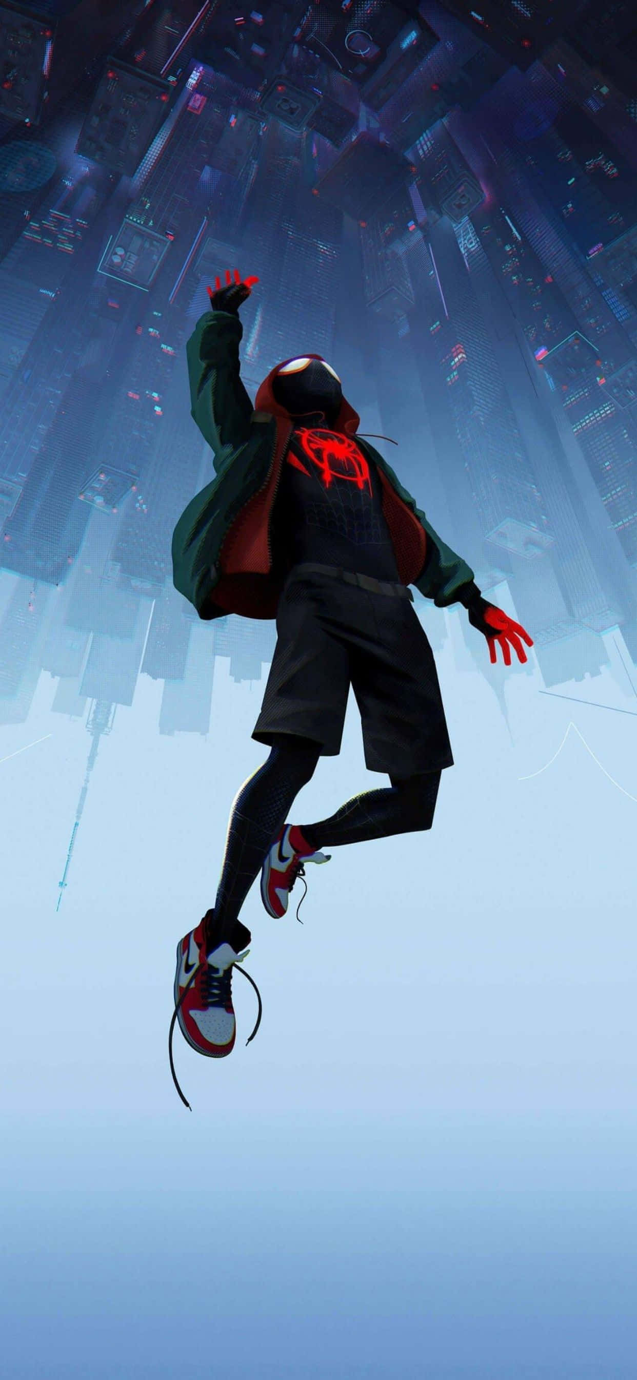 spider man into the spider verse HD wallpaper Fundal