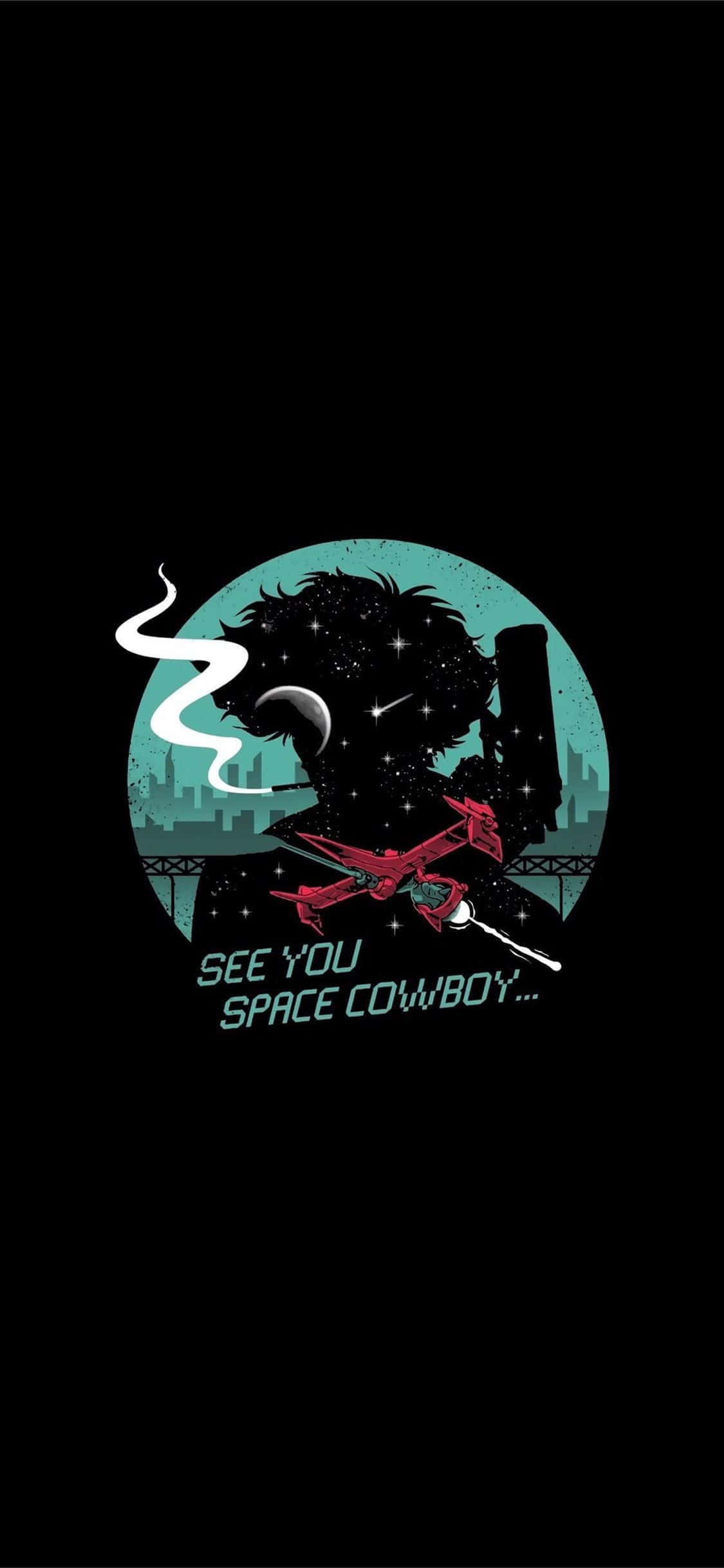 Spike Spiegel, personajul principal din Cowboy Bebop Fundal