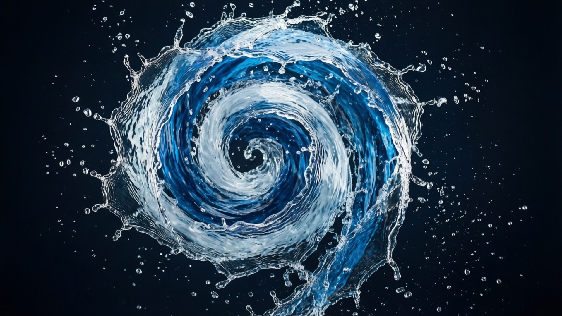 Spirala Apei Fundal