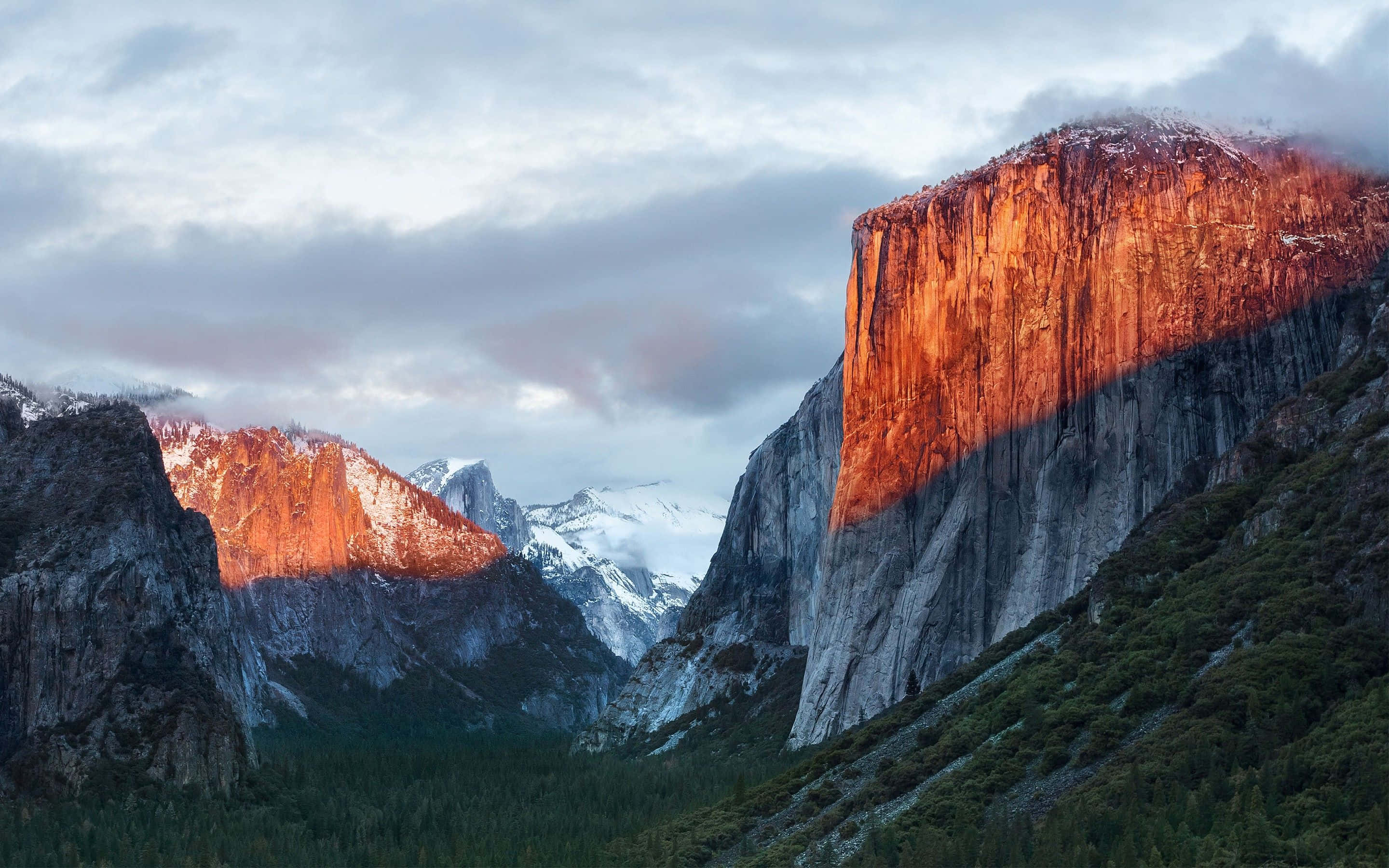 Stânca El Capitan Default MacBook Fundal