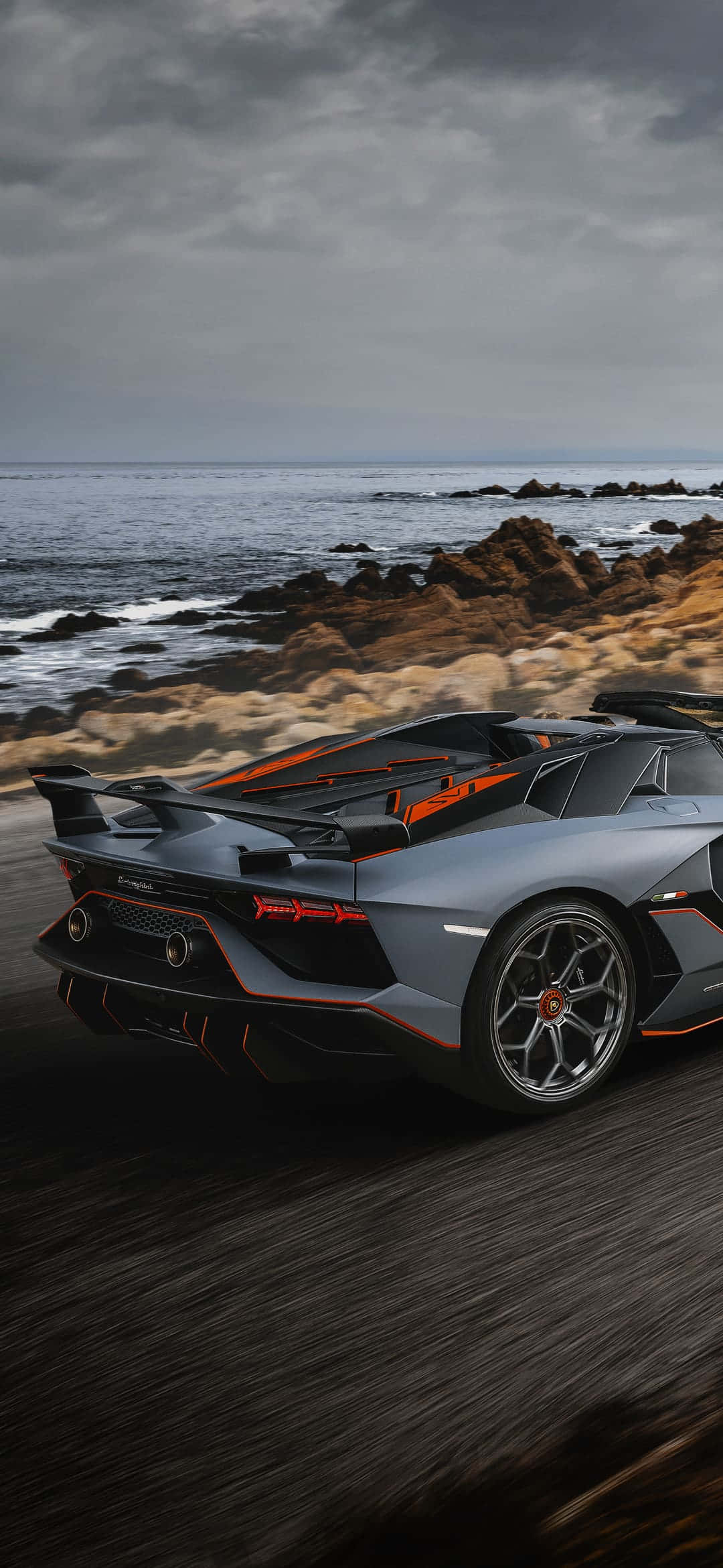 „Stăpânește Nocturna cu Noua Ediție Pixel 3XL Lamborghini” Fundal